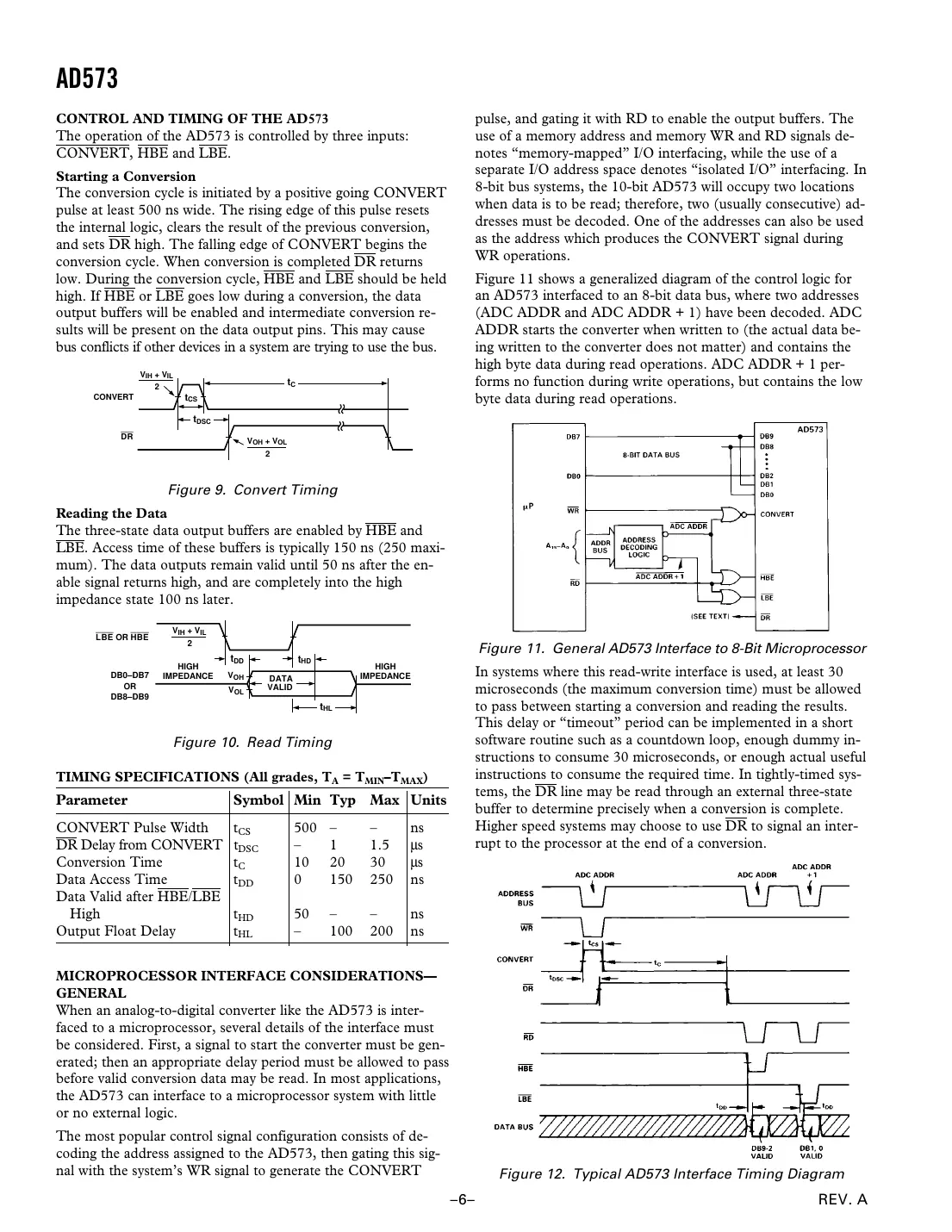 ad573 Datasheet Page 6