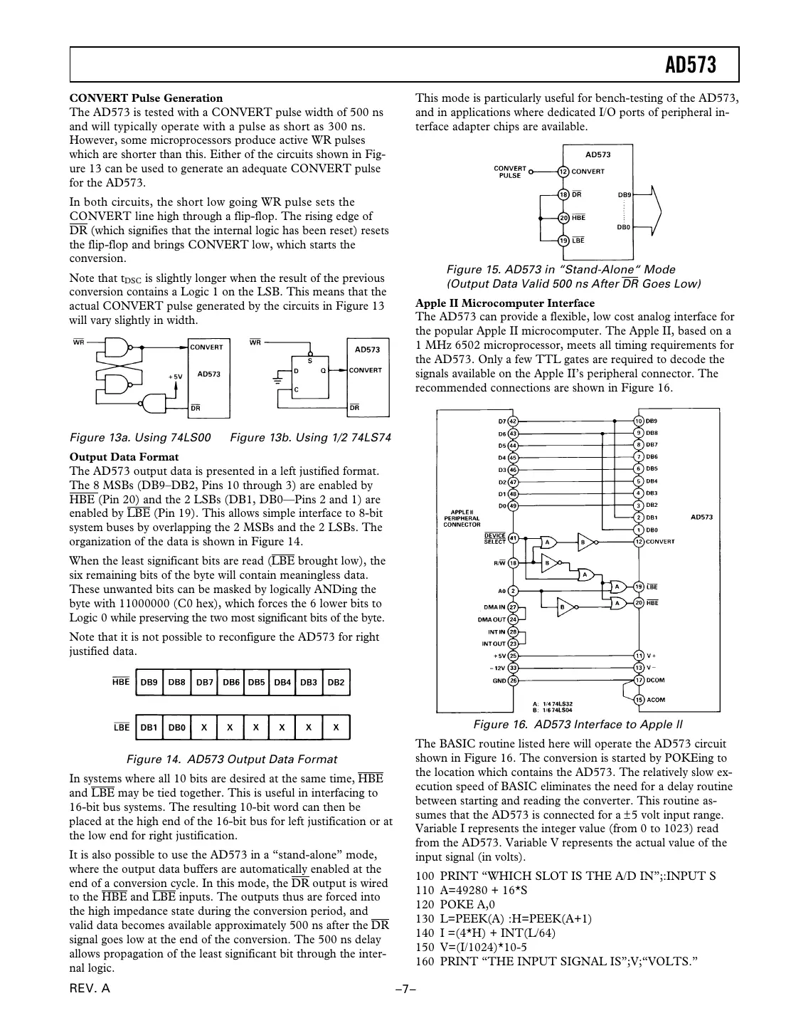 ad573 Datasheet Page 7