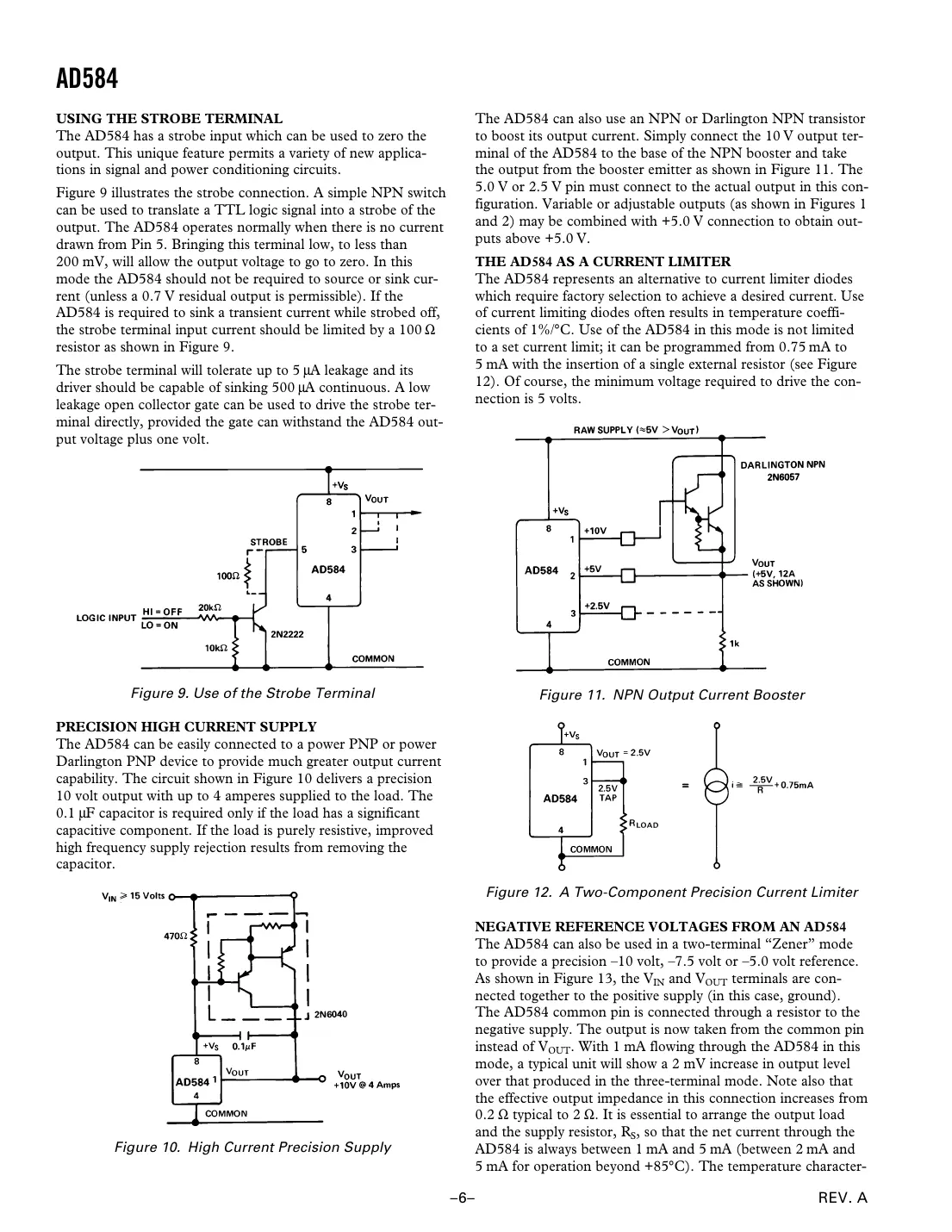 ad584 Datasheet Page 6