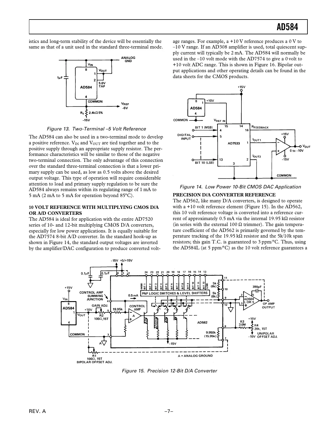 ad584 Datasheet Page 7