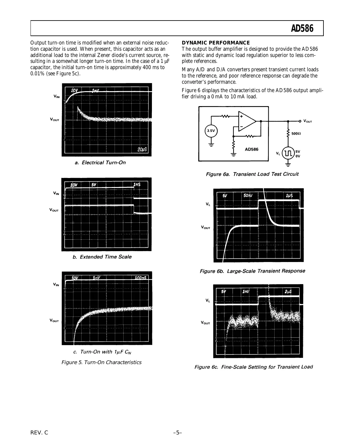 ad586 Datasheet Page 5
