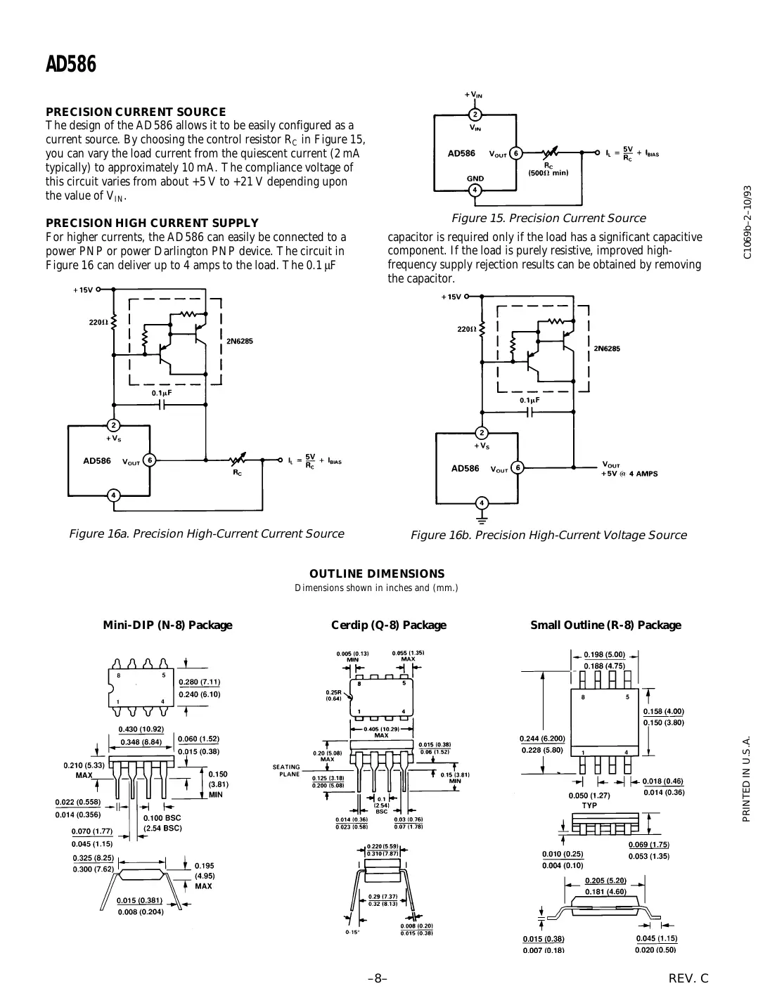 ad586 Datasheet Page 8