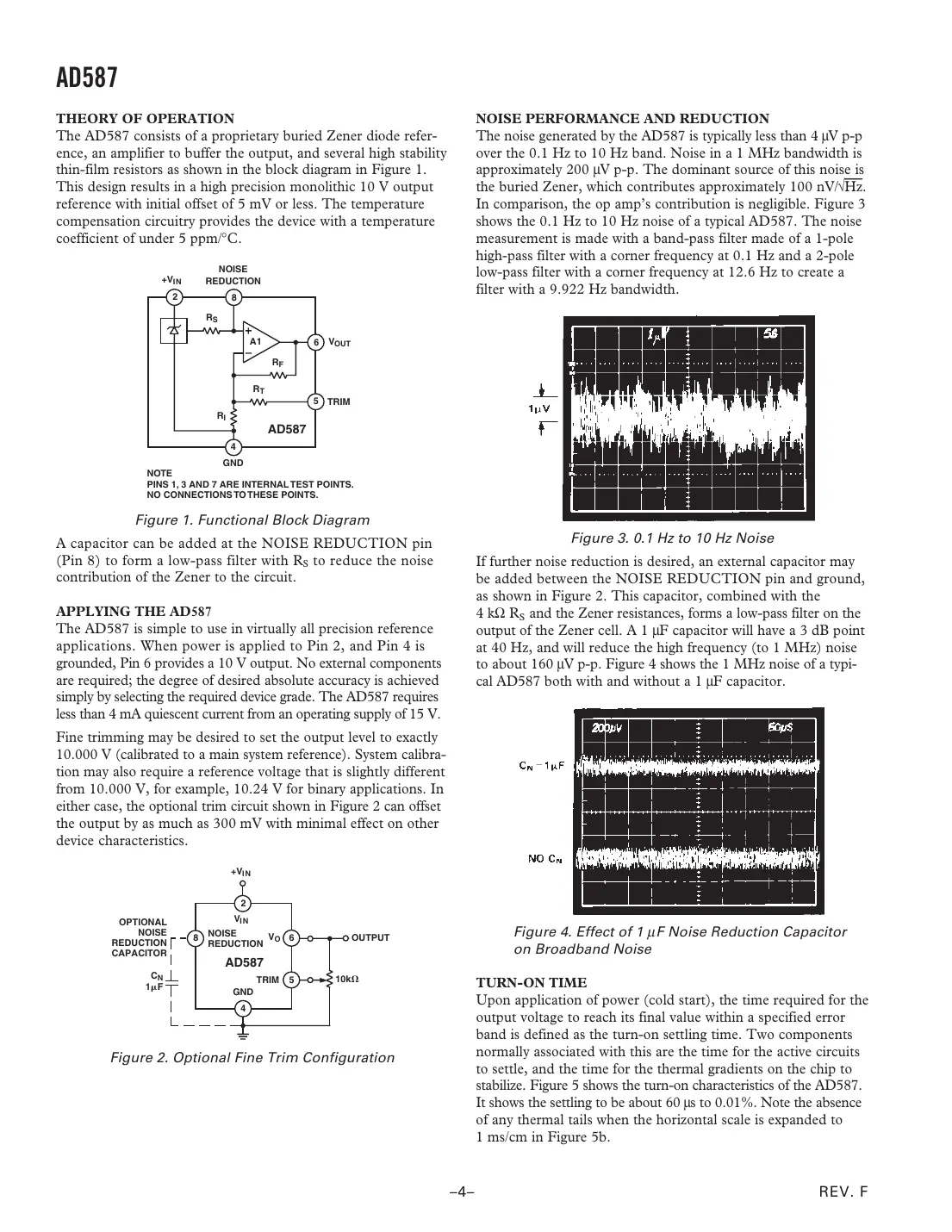 ad587 Datasheet Page 4
