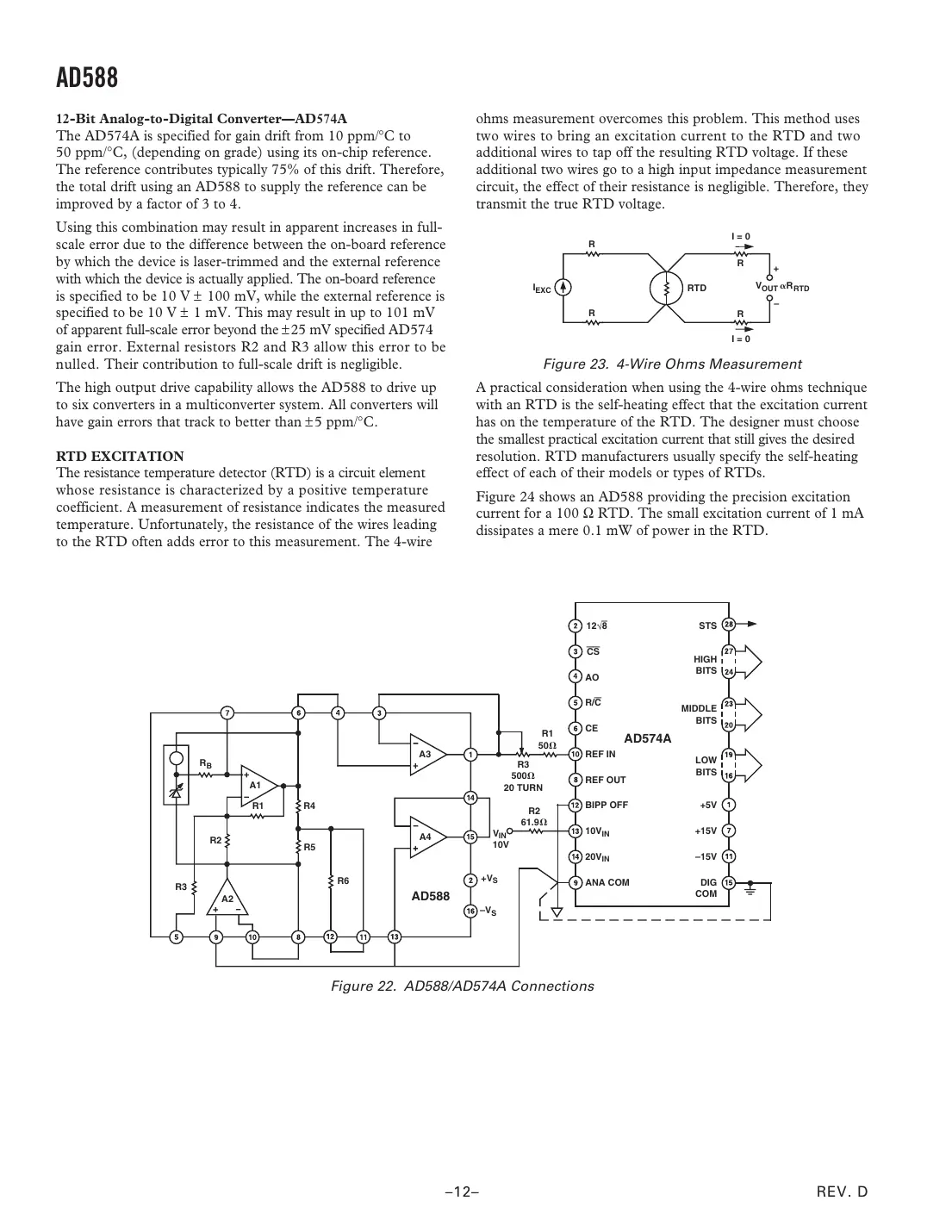 ad588 Datasheet Page 12