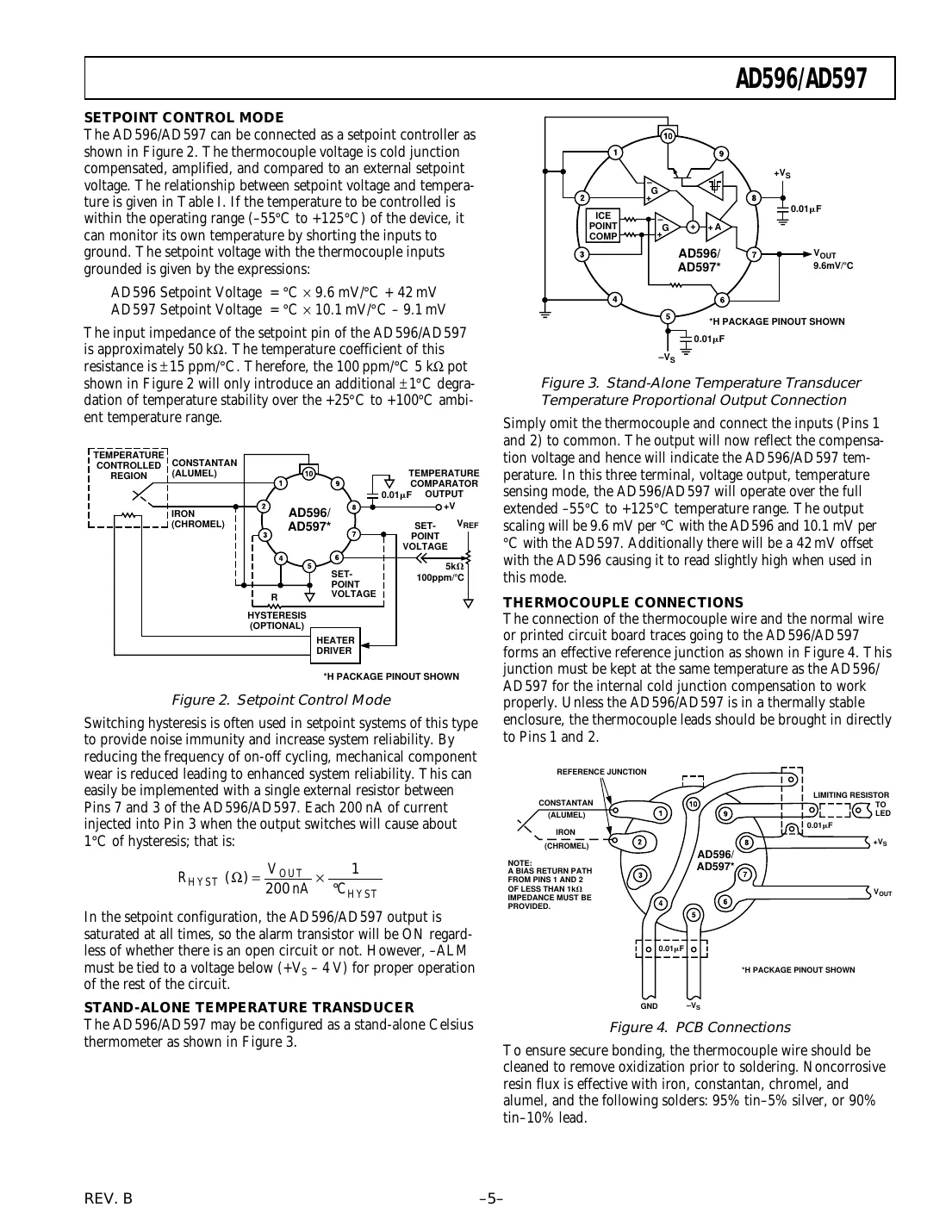 ad596 Datasheet Page 5