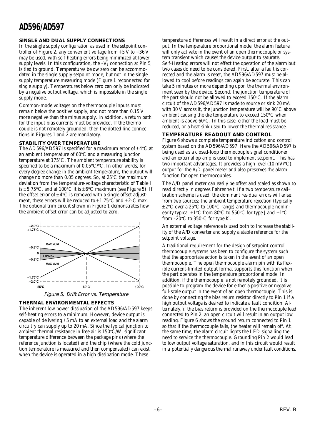 ad596 Datasheet Page 6