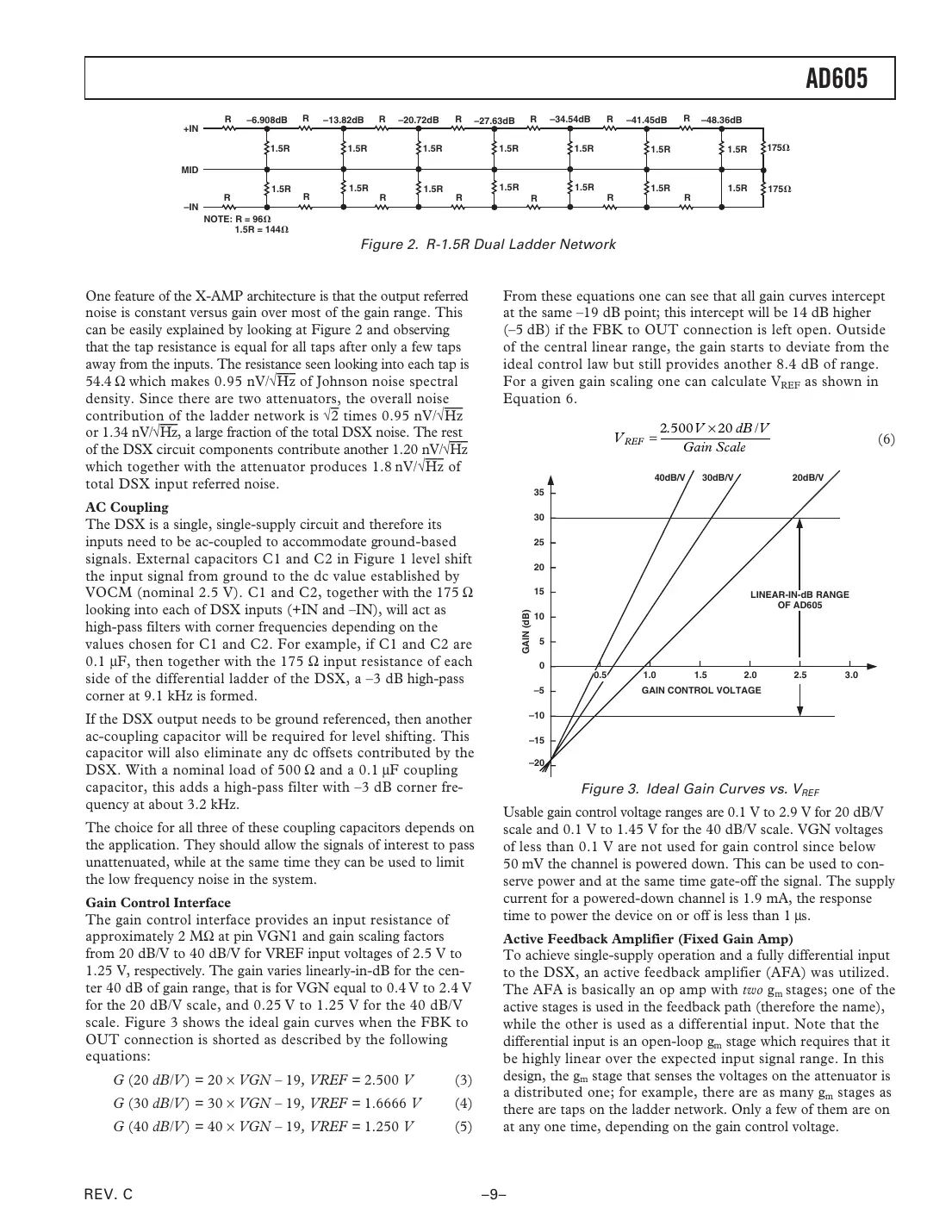 ad605 Datasheet Page 9