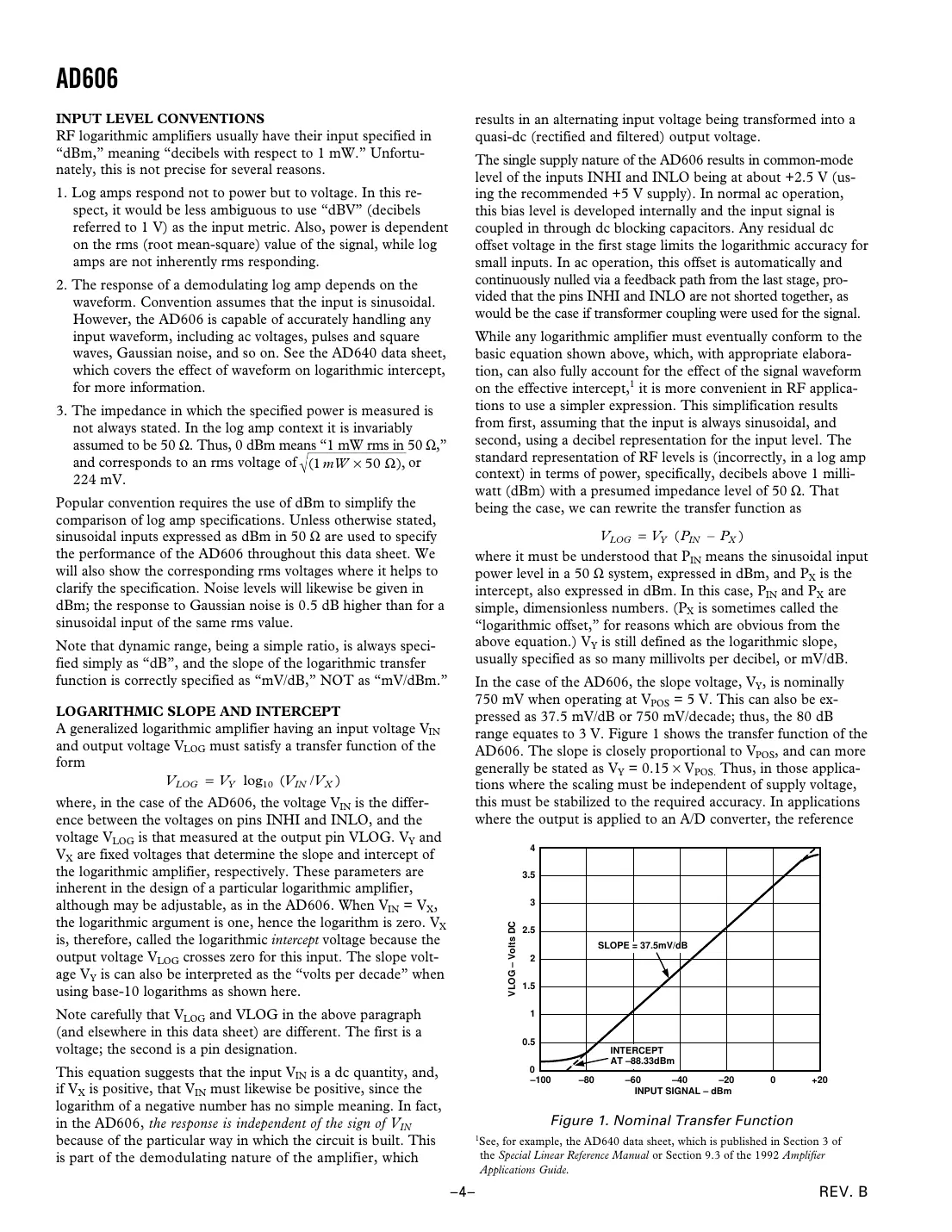 ad606 Datasheet Page 4