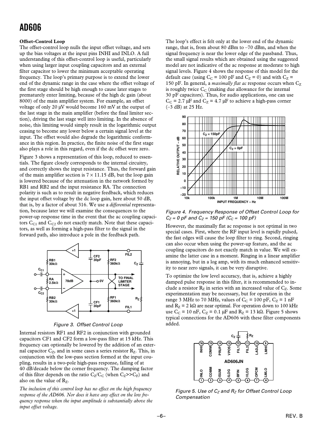 ad606 Datasheet Page 6