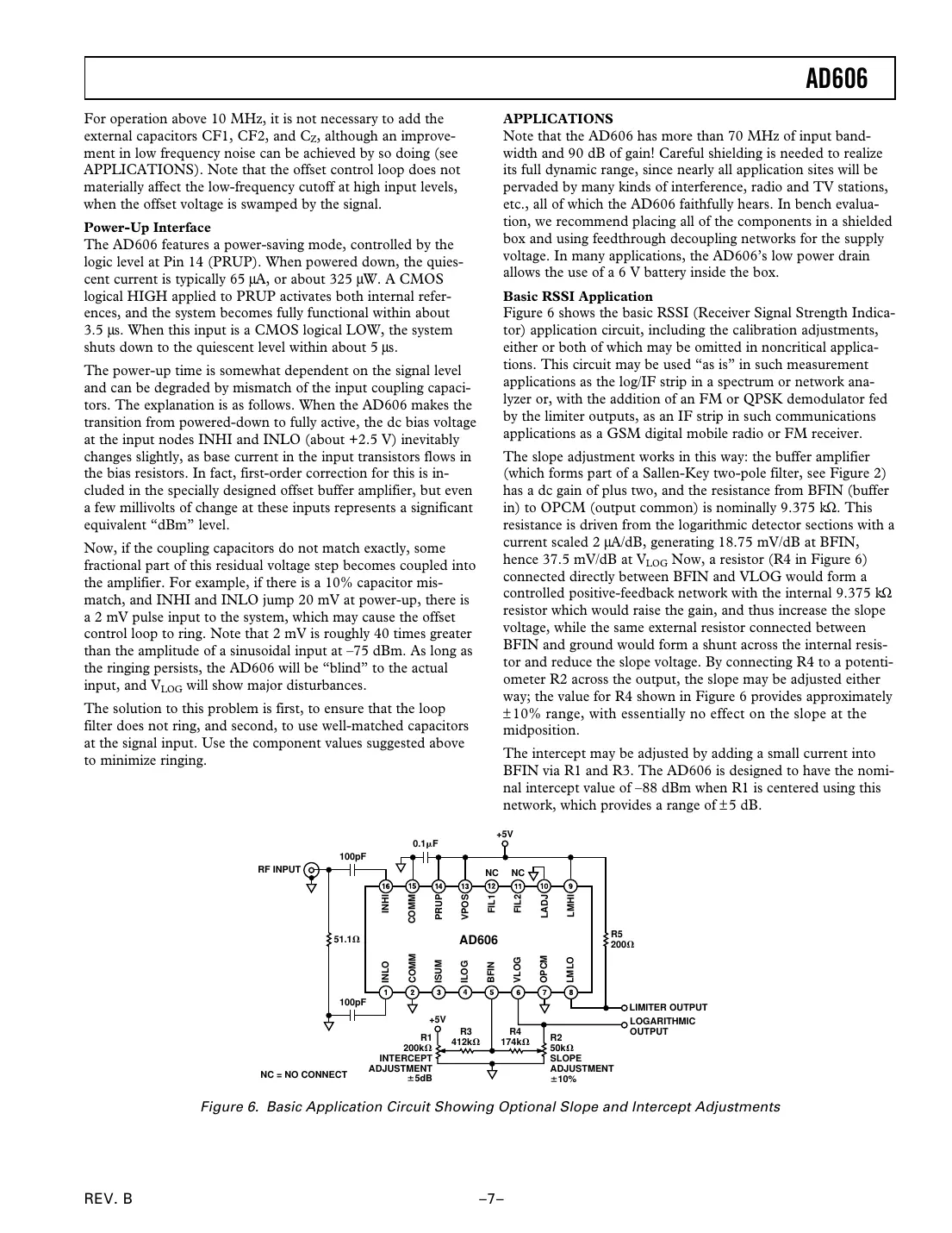 ad606 Datasheet Page 7