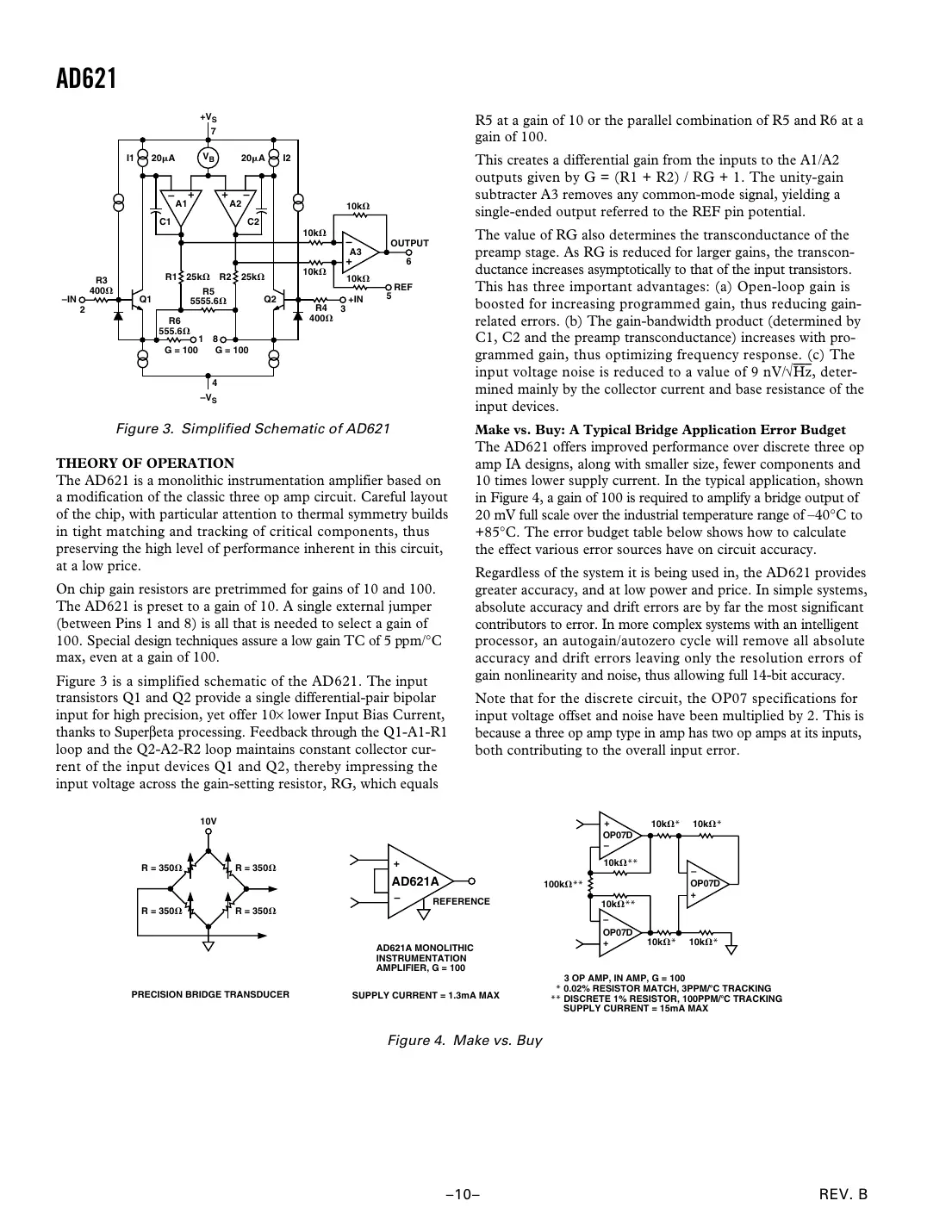 ad621 Datasheet Page 10