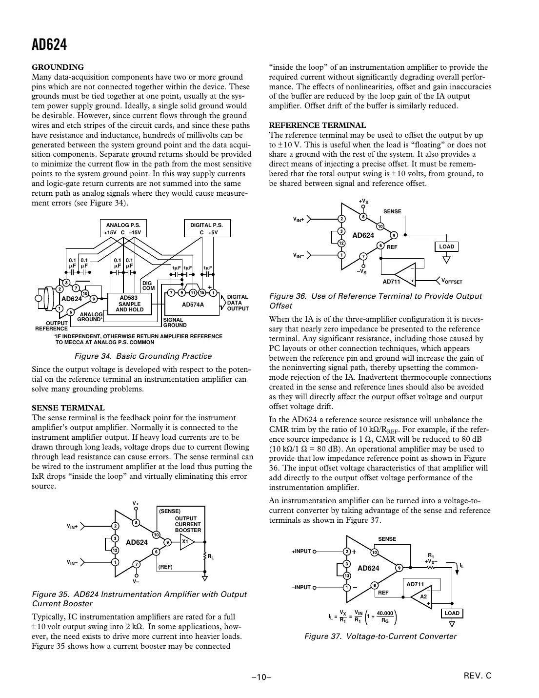 ad624 Datasheet Page 10