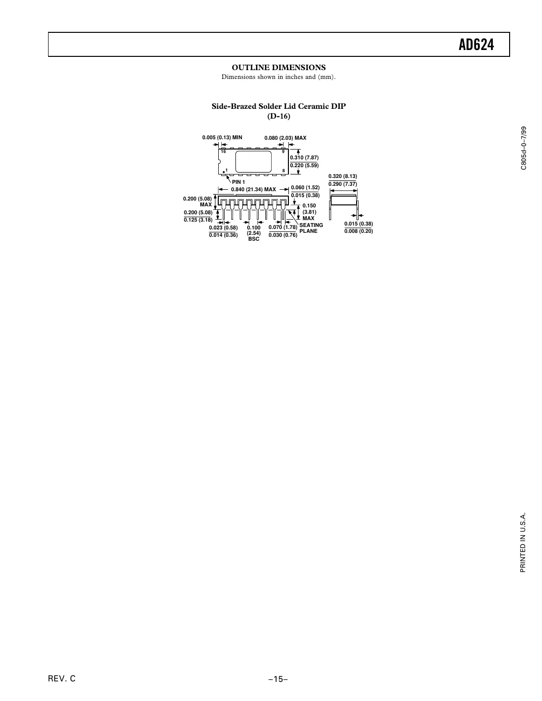 ad624 Datasheet Page 15