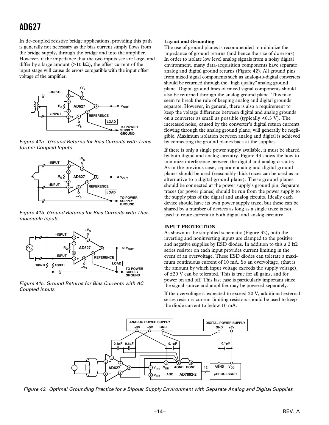 ad627 Datasheet Page 14