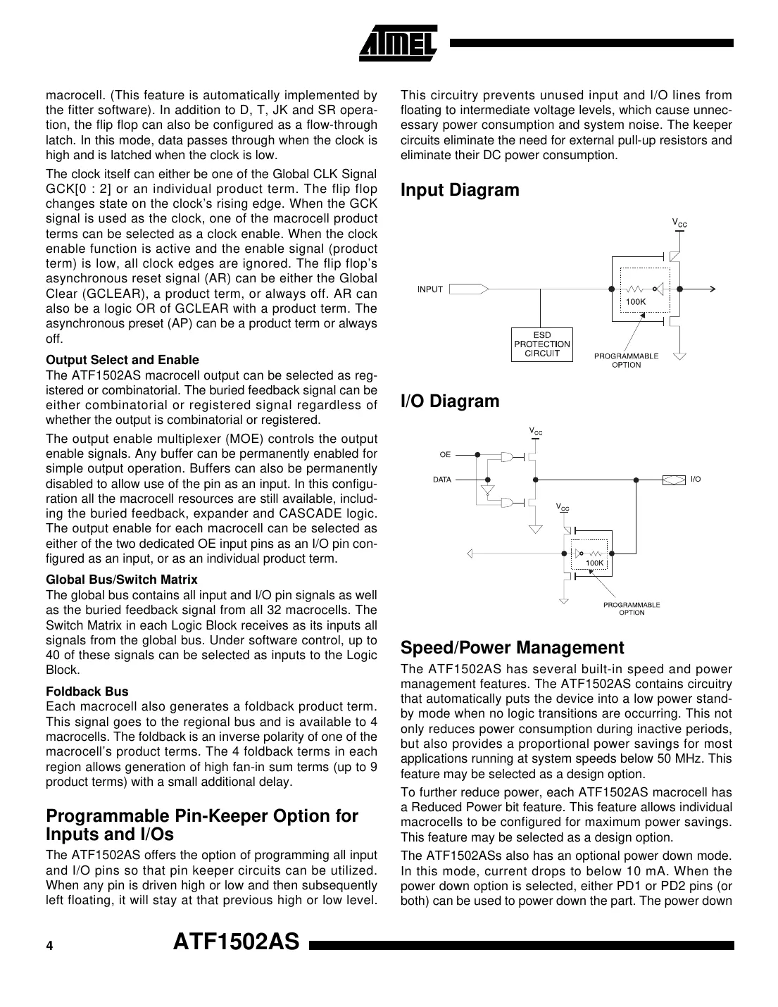 atf1502as Datasheet Page 4