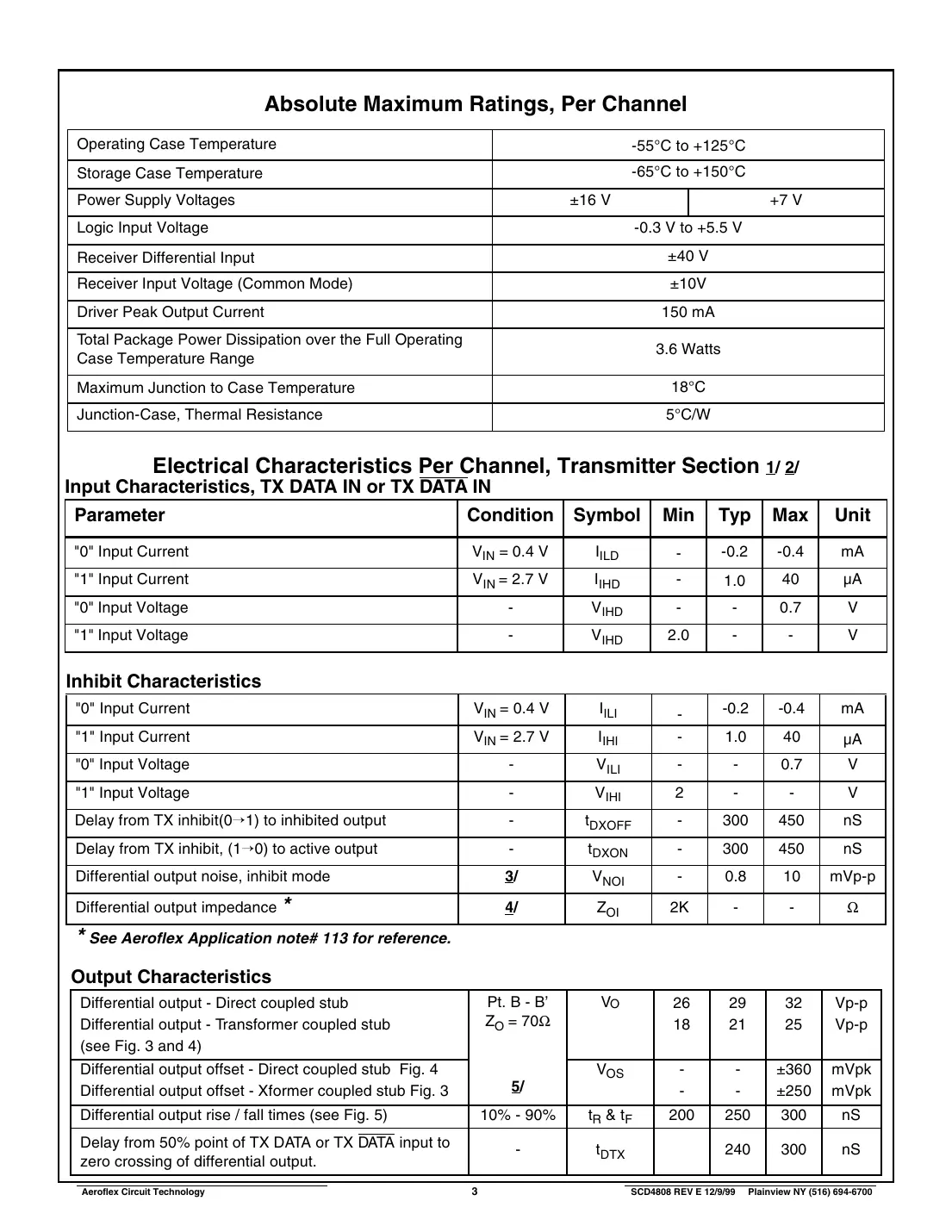 act4808 Datasheet Page 3