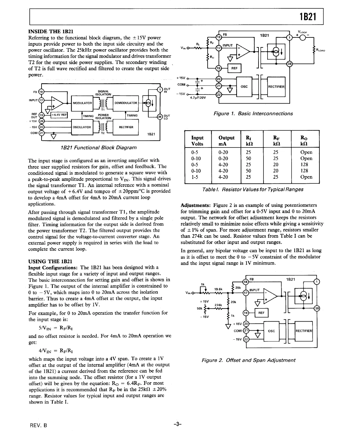 1b21 Datasheet Page 3