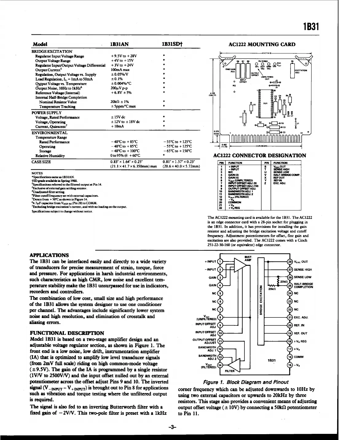 1b31 Datasheet Page 3