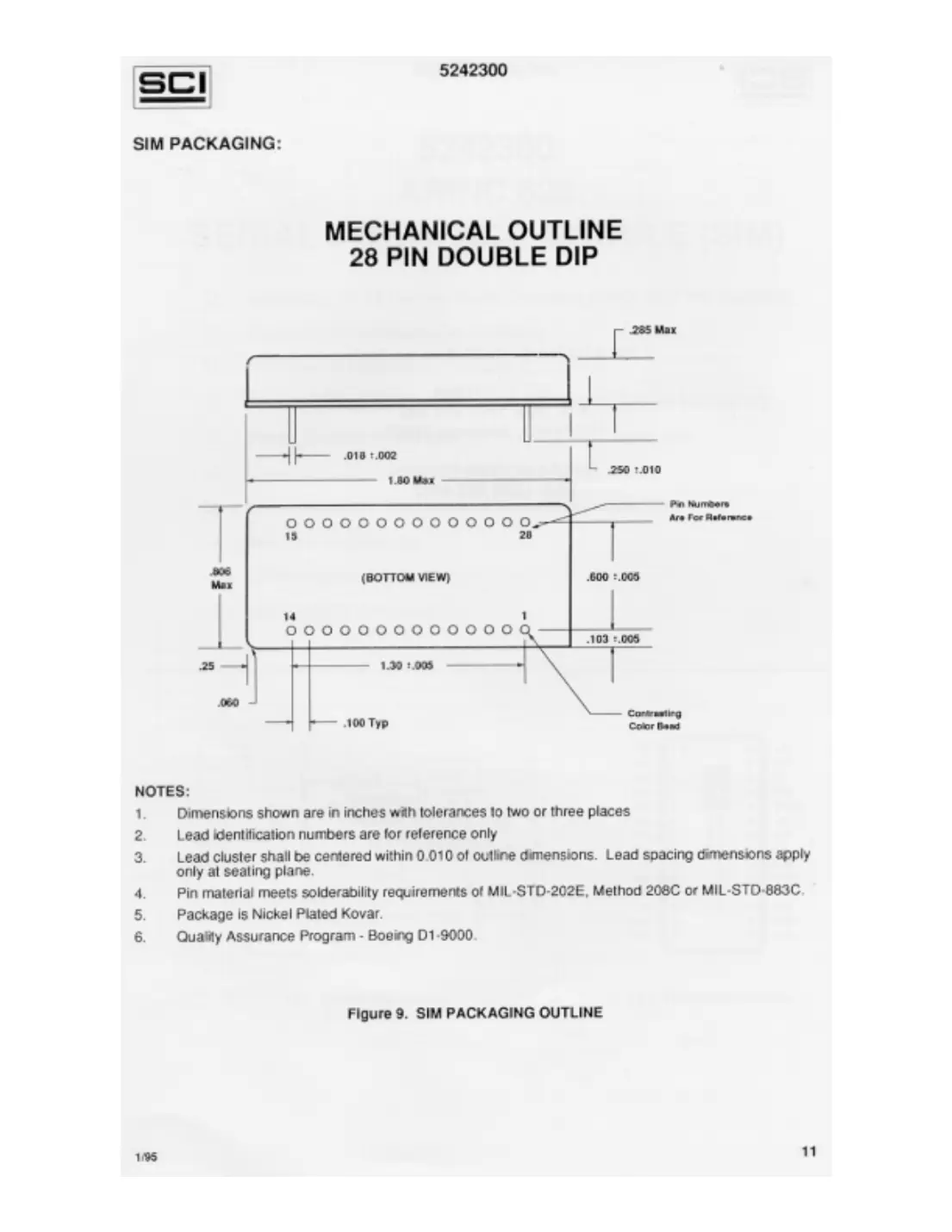 5242300 Datasheet Page 11