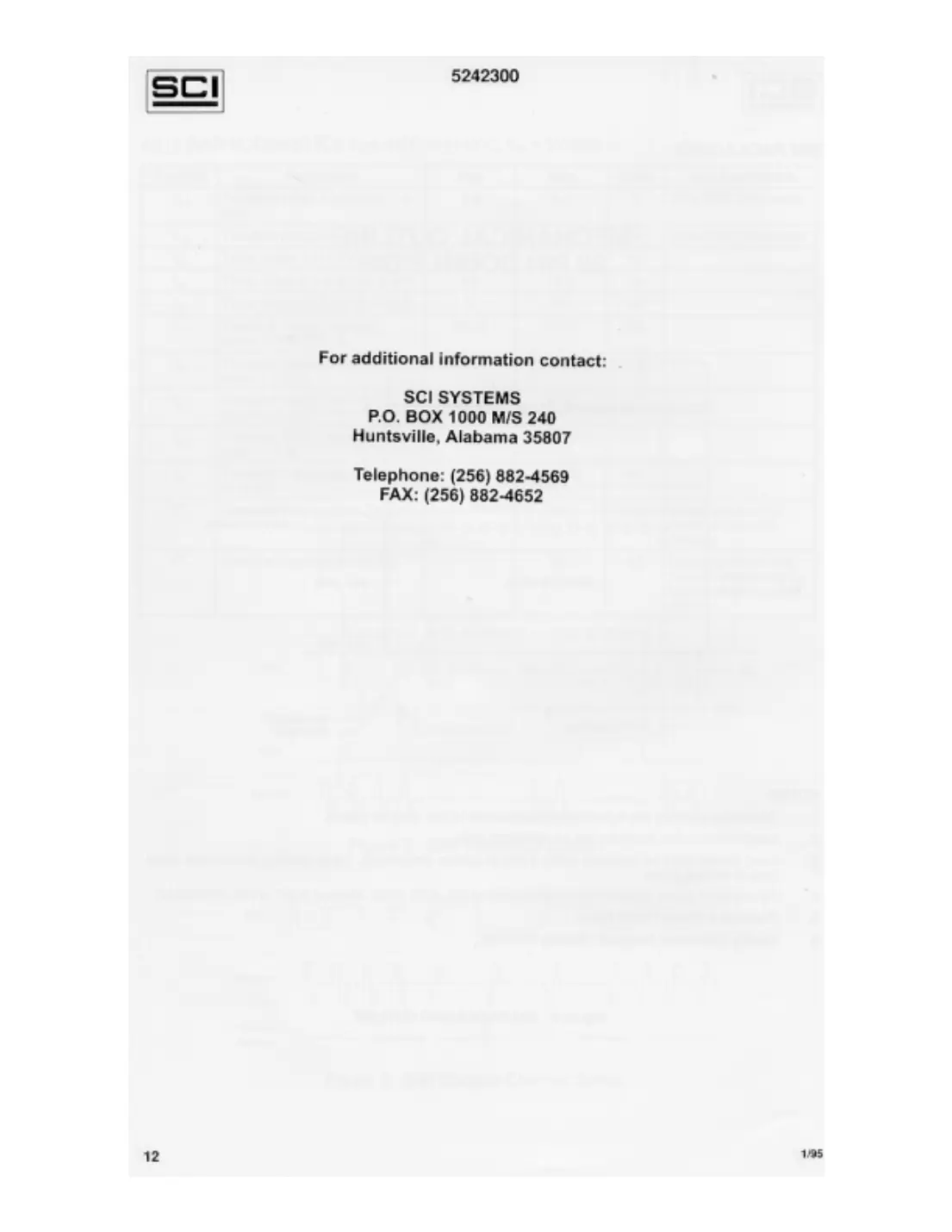 5242300 Datasheet Page 12