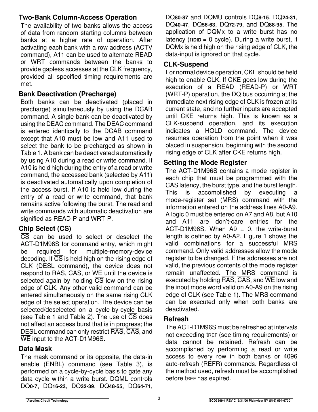 act-d1m96s Datasheet Page 3
