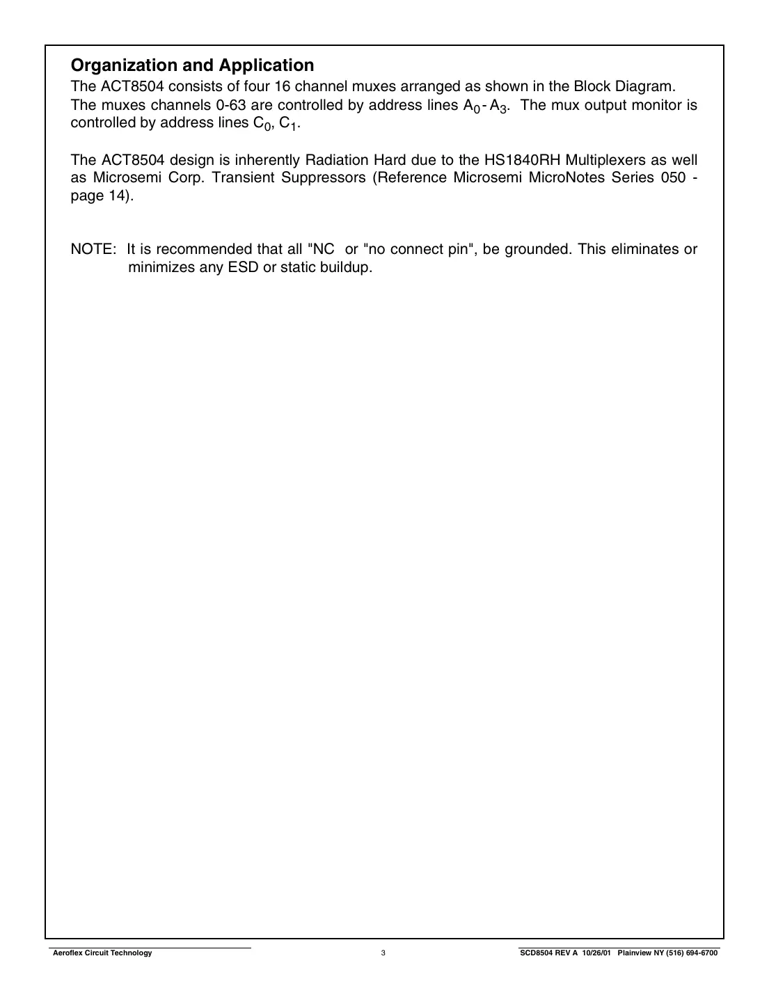 act8504 Datasheet Page 3