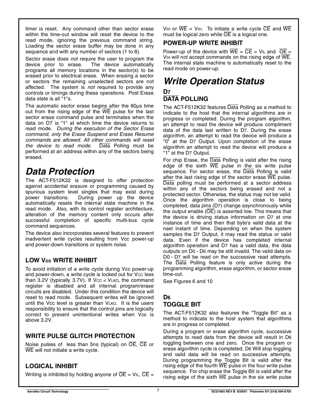actf512k32 Datasheet Page 7