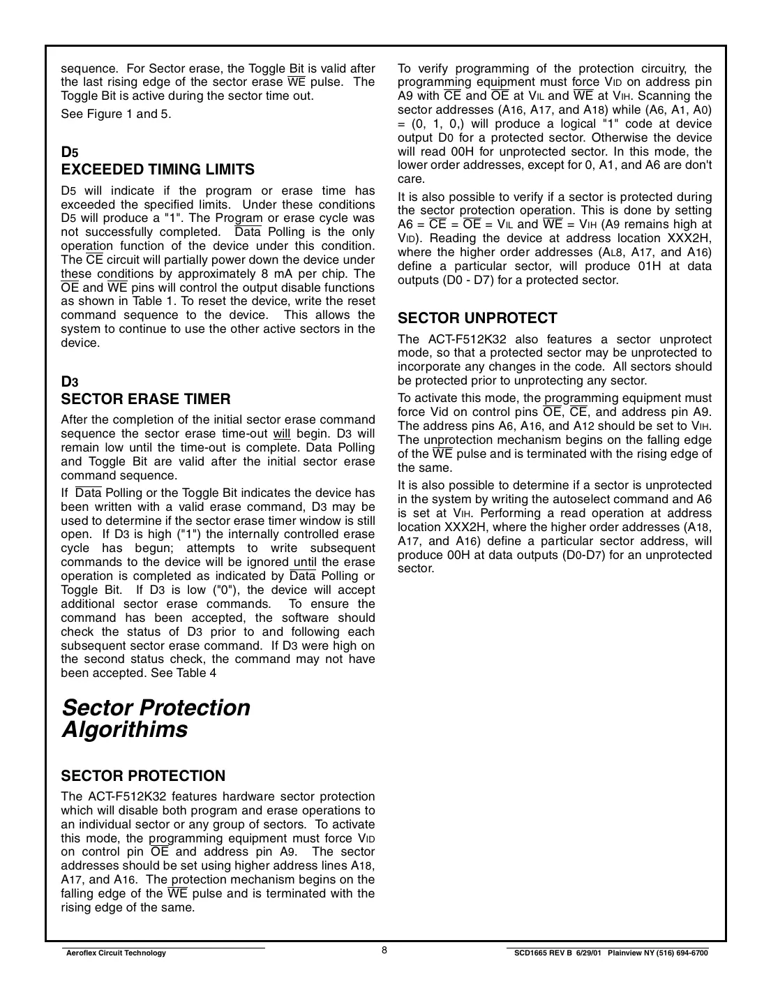 actf512k32 Datasheet Page 8