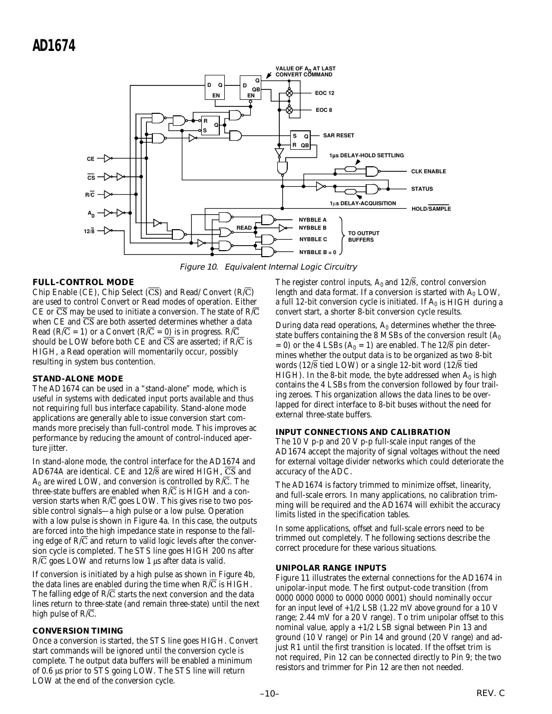 ad1674 Datasheet Page 10