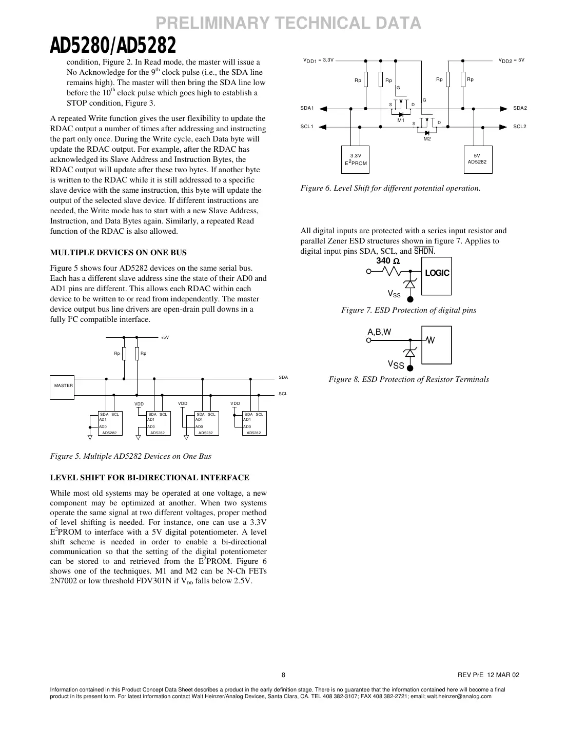 ad5280 Datasheet Page 8