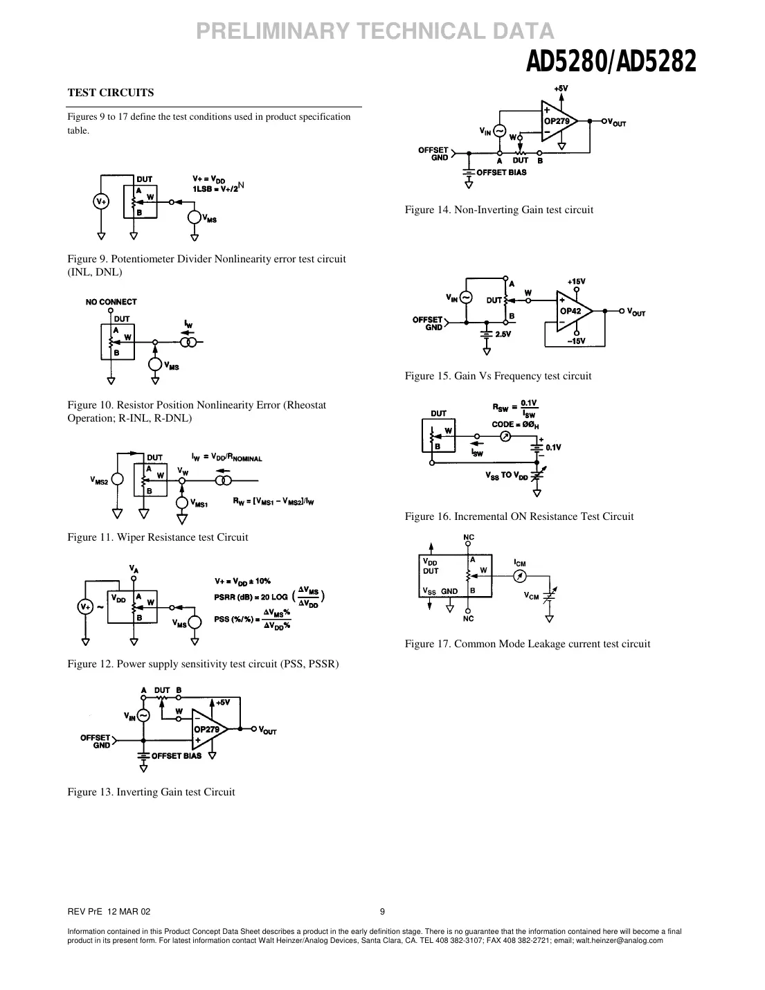 ad5280 Datasheet Page 9