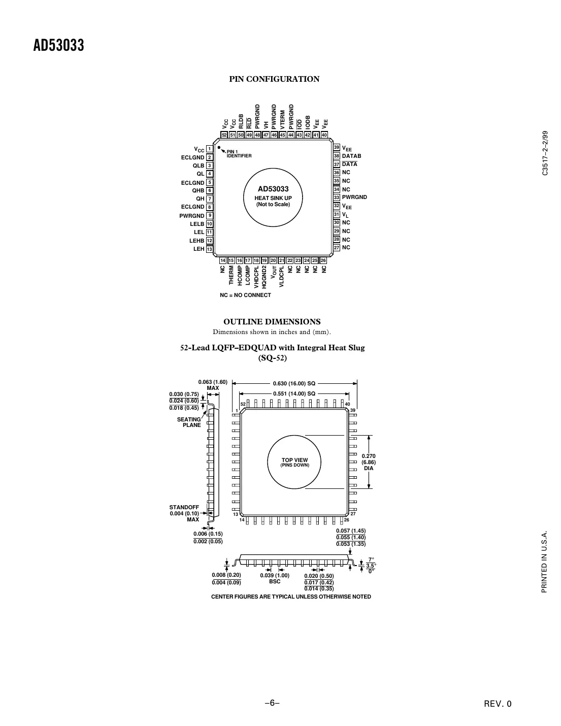 ad53033 Datasheet Page 6