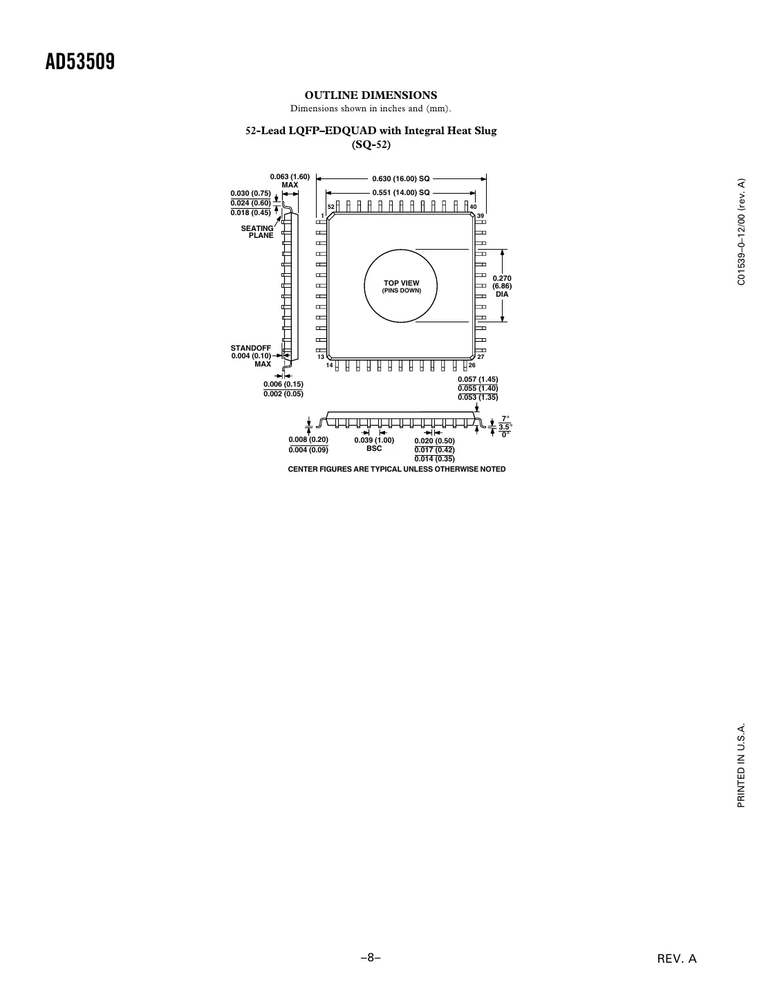 ad53509 Datasheet Page 8