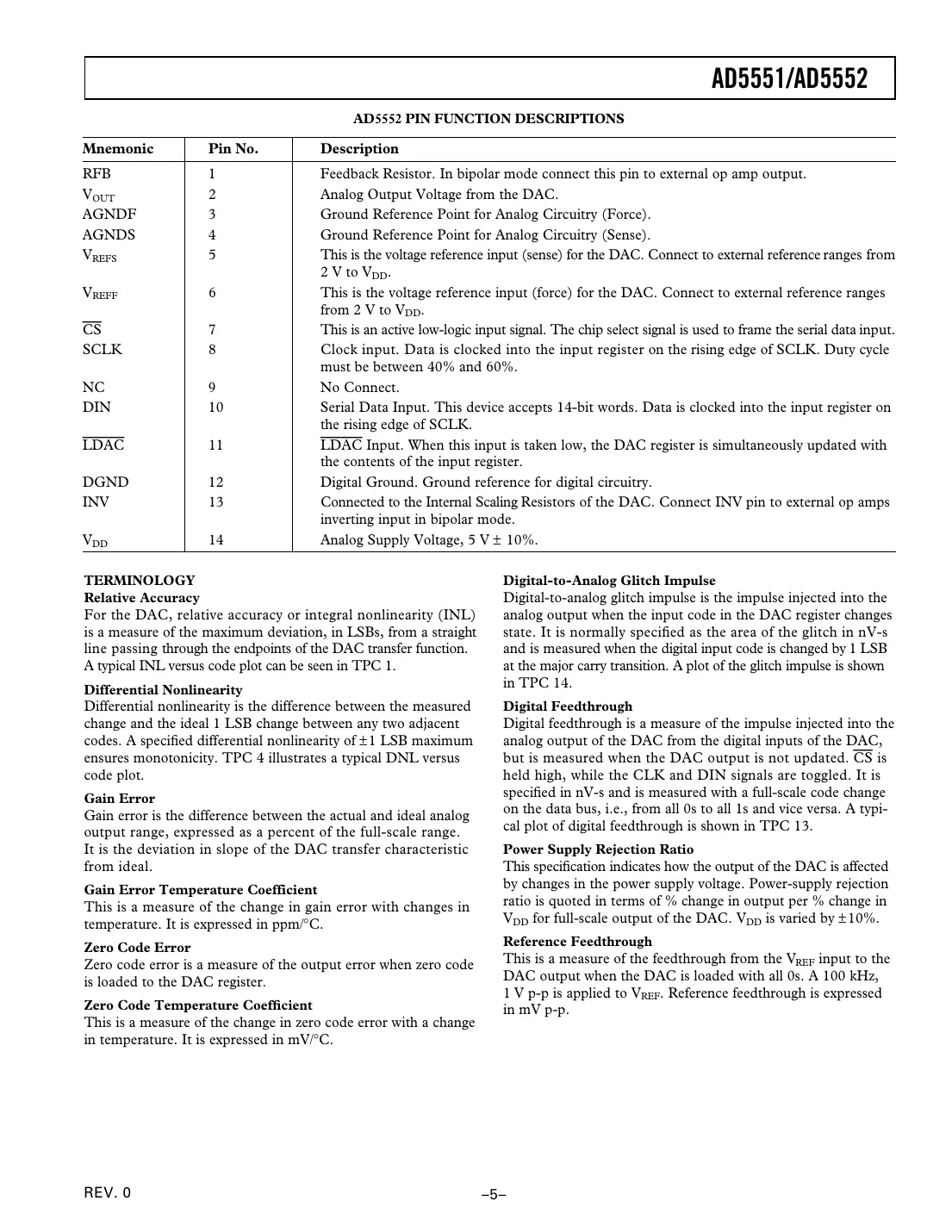 ad5551 Datasheet Page 5