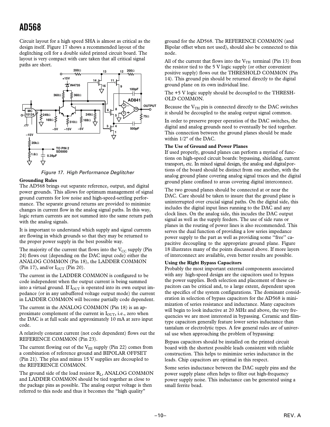ad568 Datasheet Page 10