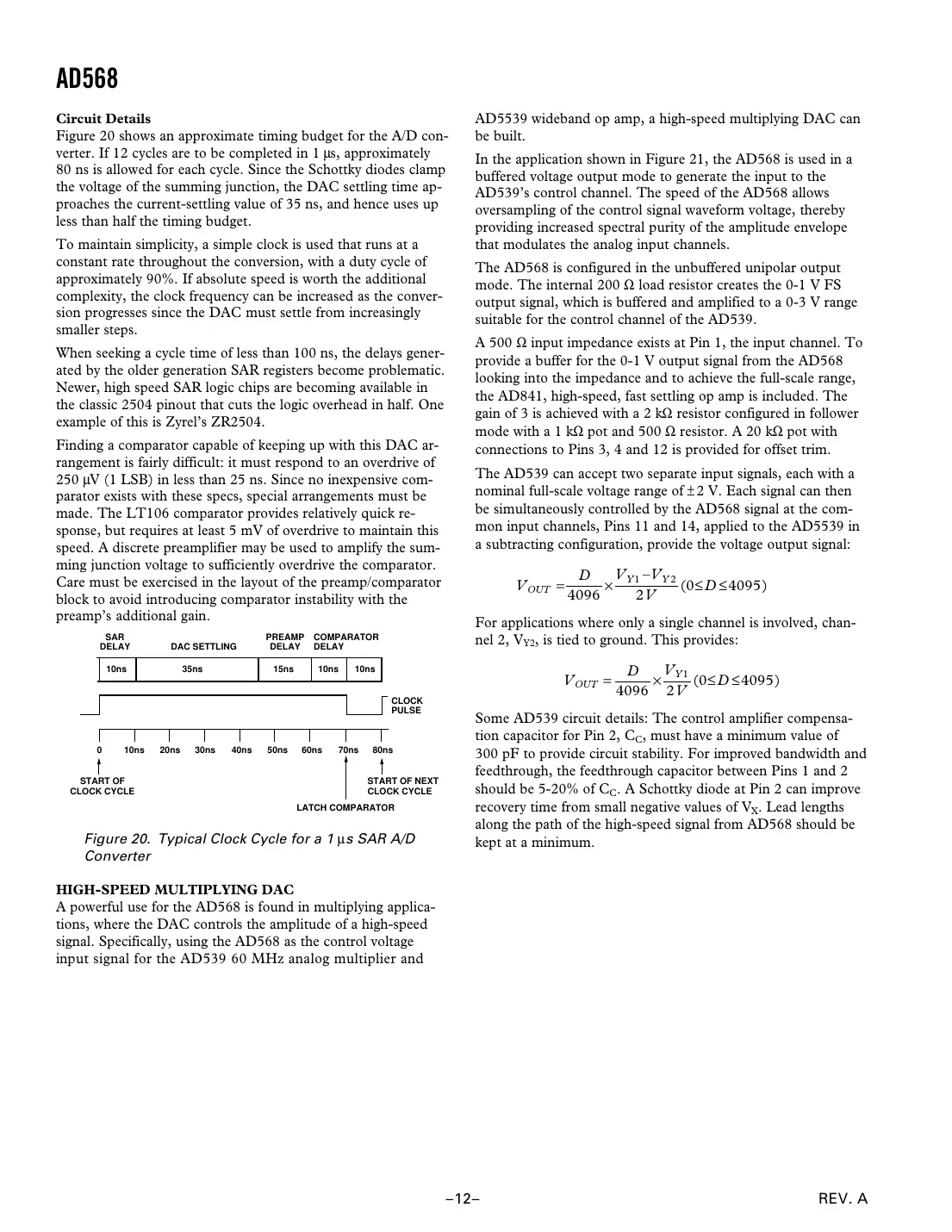ad568 Datasheet Page 12