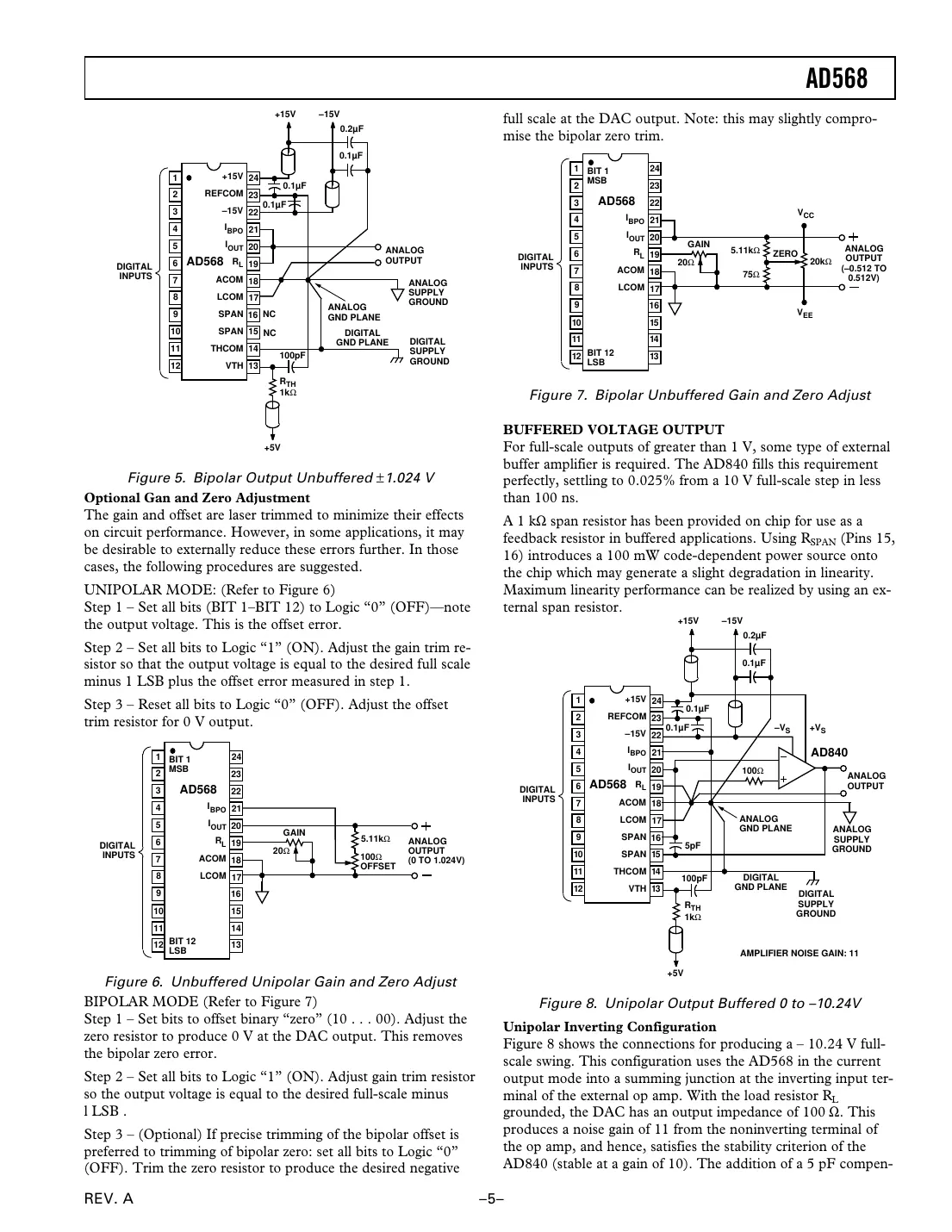 ad568 Datasheet Page 5
