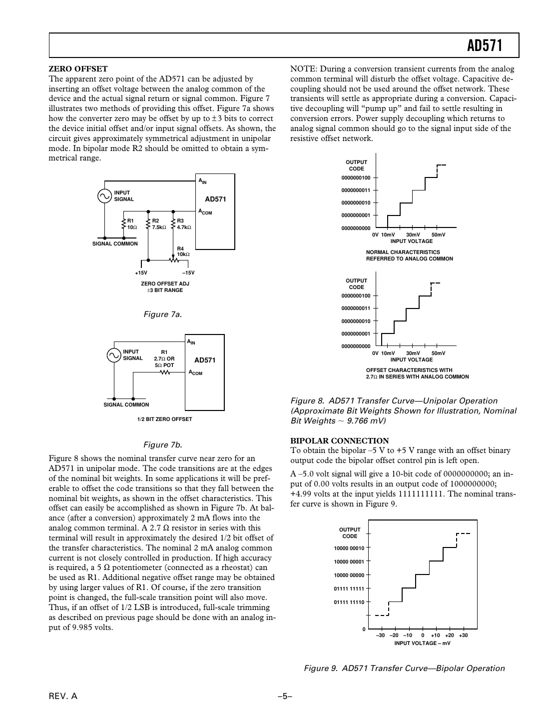 ad571 Datasheet Page 5