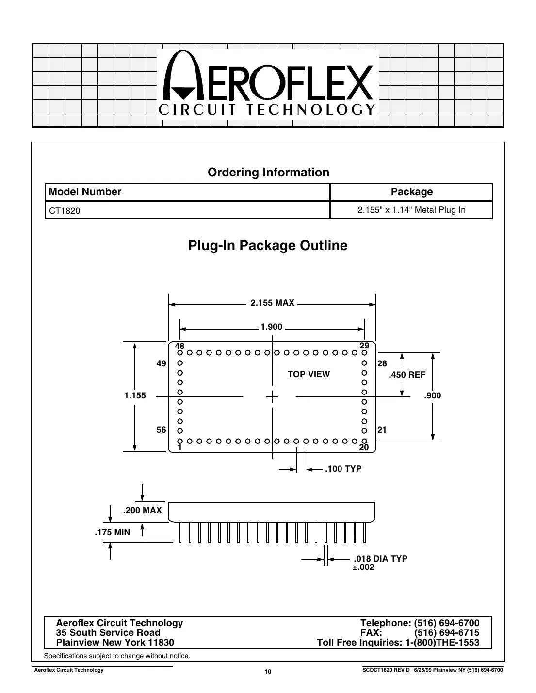 ct1820 Datasheet Page 10