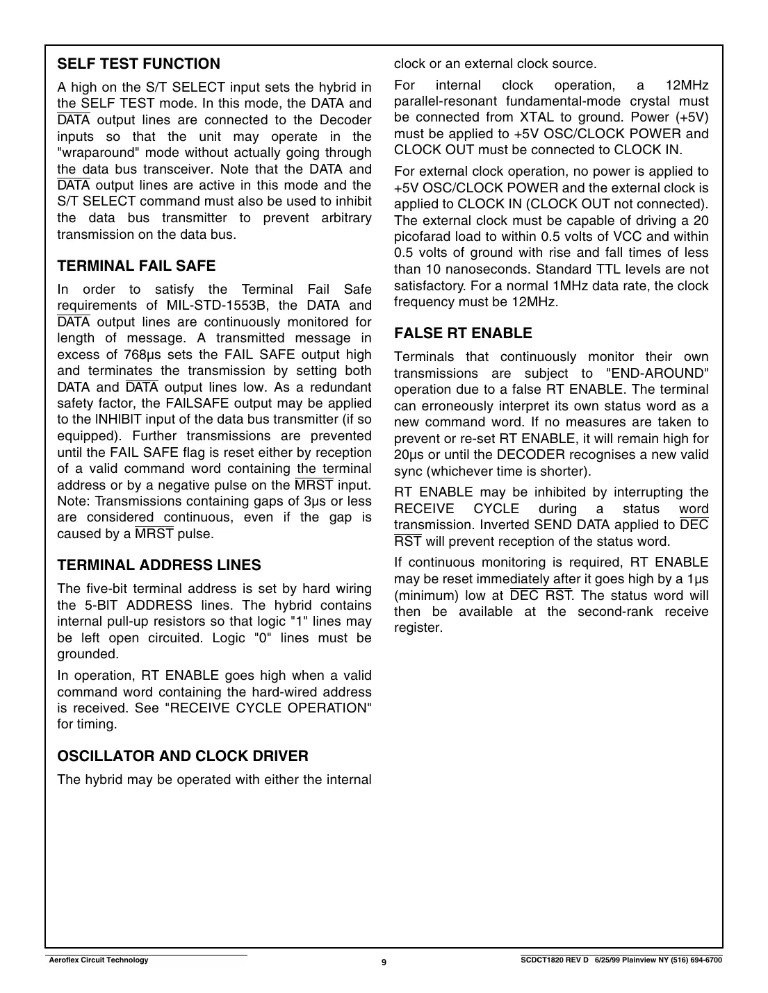ct1820 Datasheet Page 9