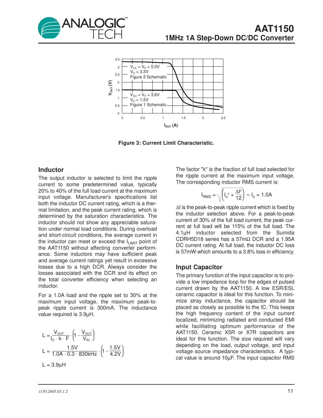 aat1150 Datasheet Page 11