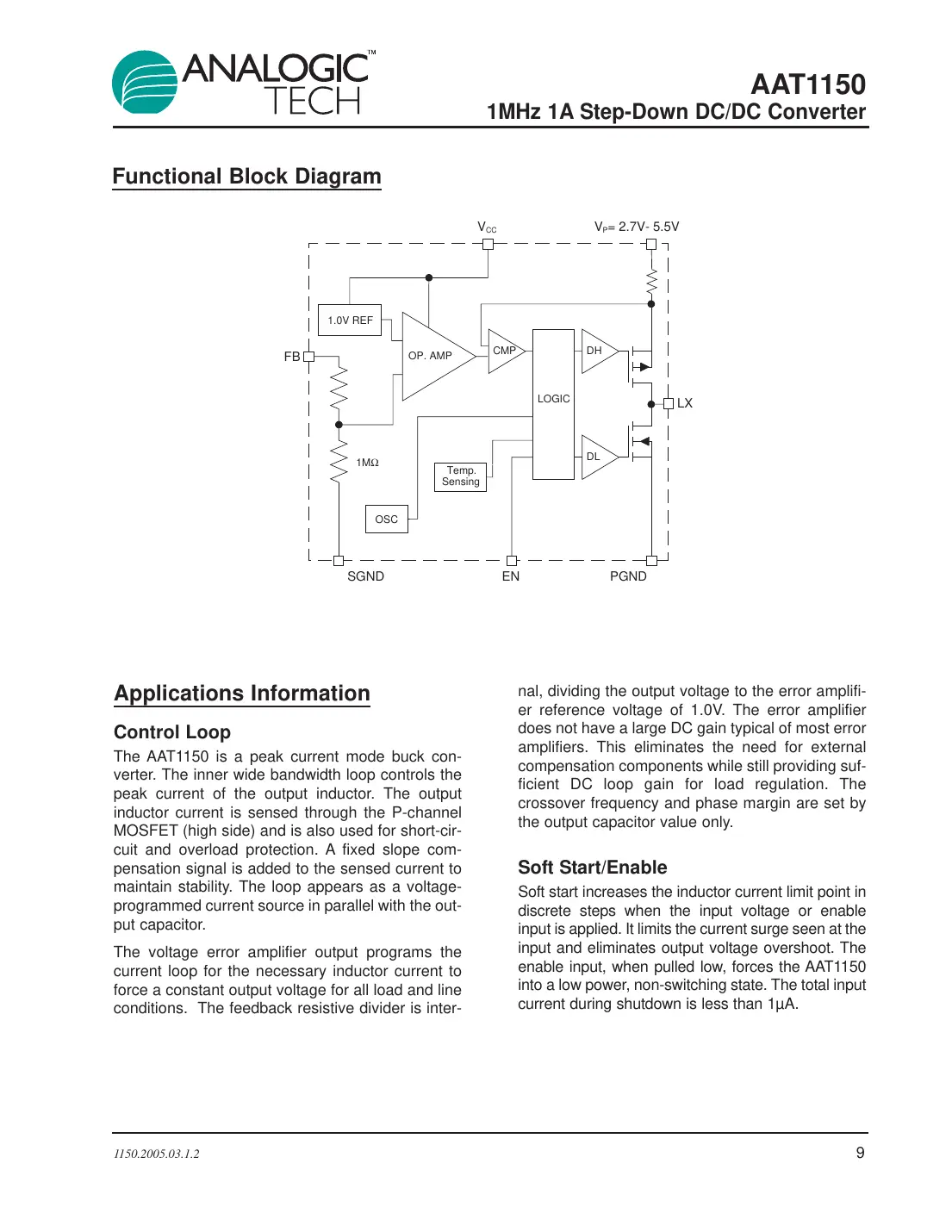 aat1150 Datasheet Page 9