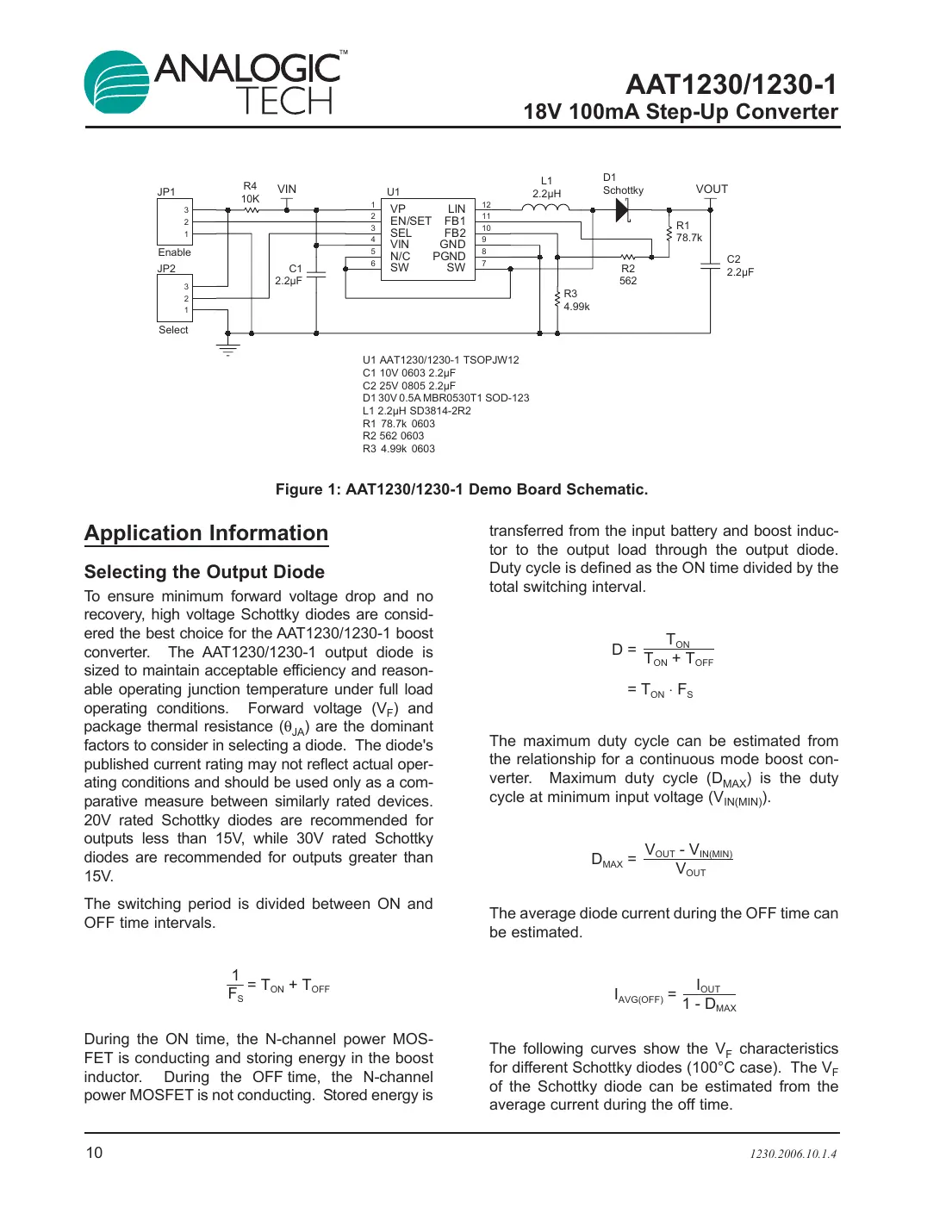 aat1230 Datasheet Page 10