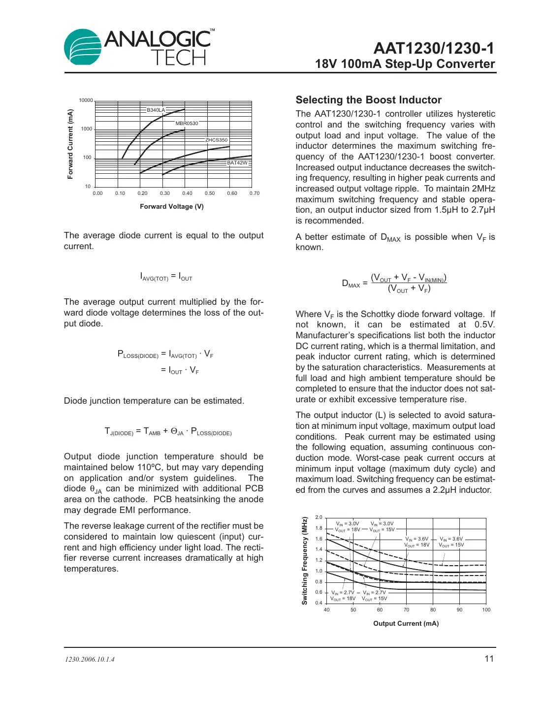 aat1230 Datasheet Page 11