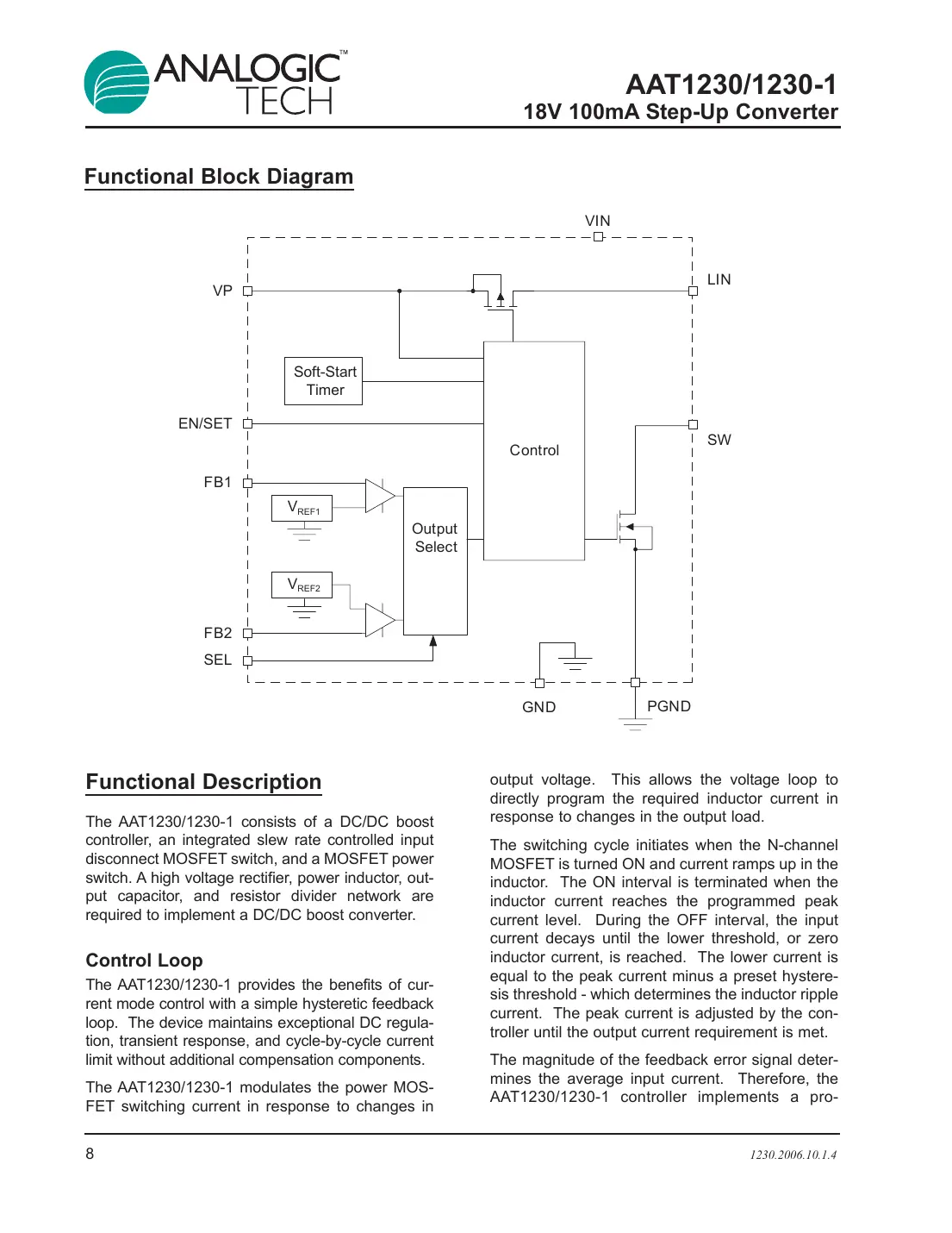 aat1230 Datasheet Page 8