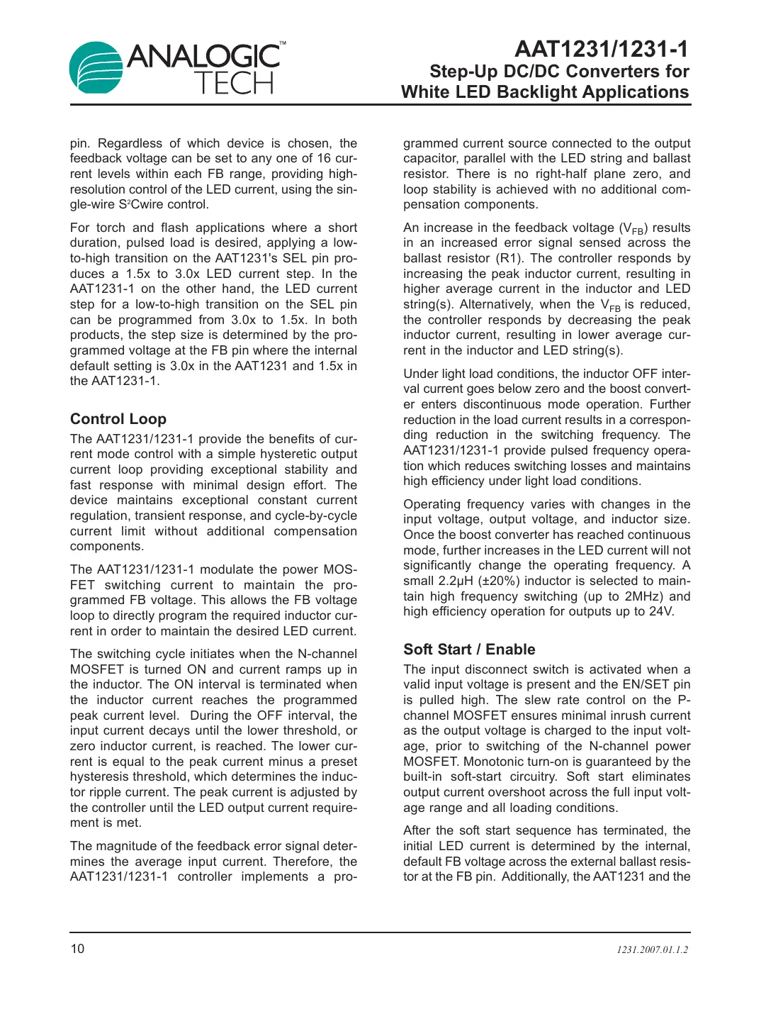 aat1231 Datasheet Page 10