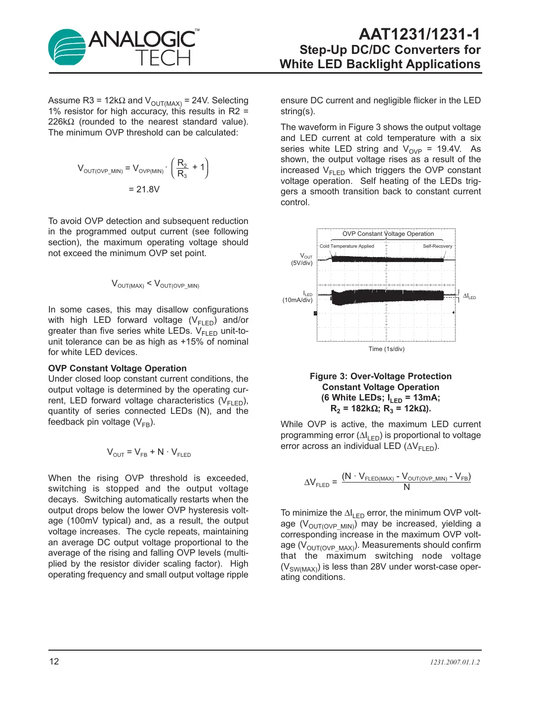 aat1231 Datasheet Page 12