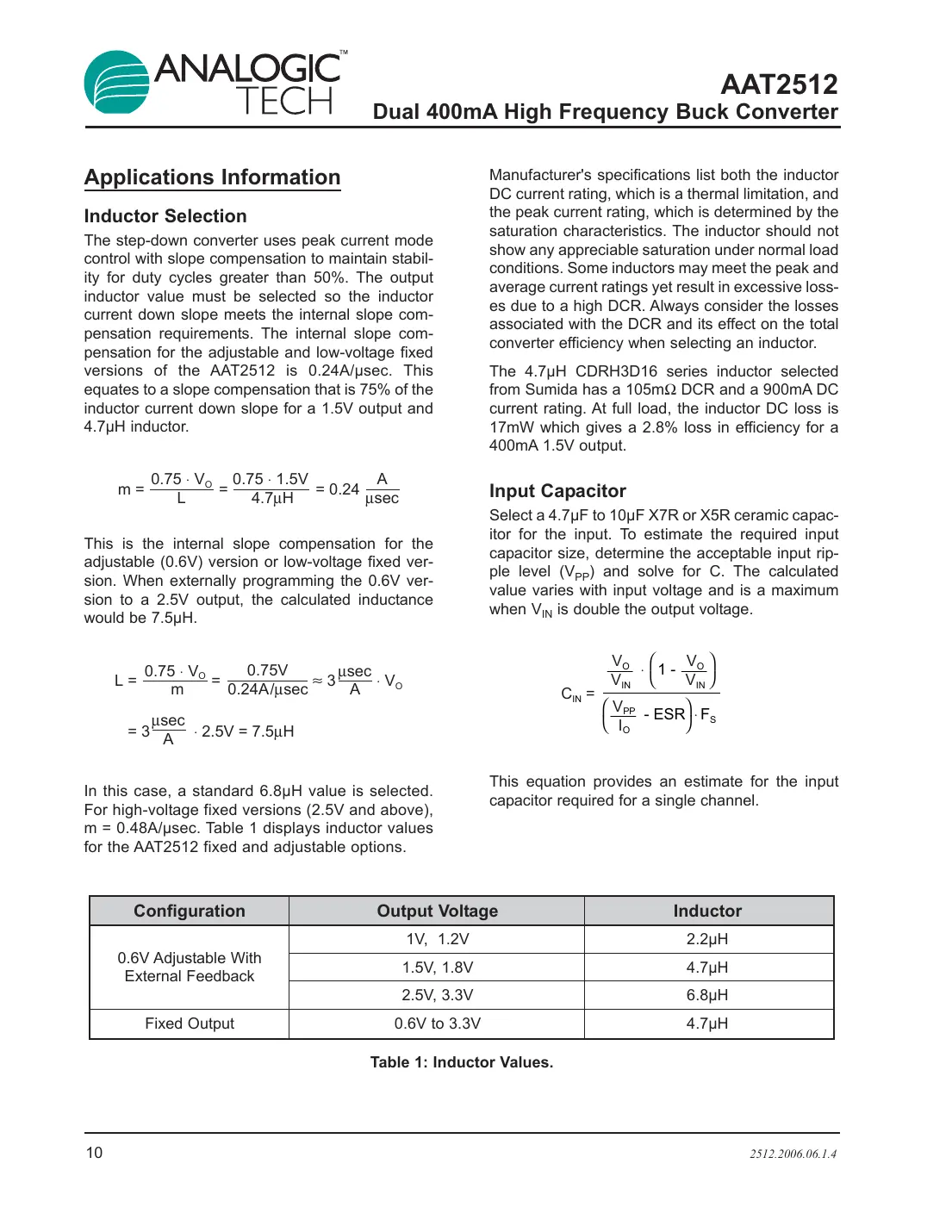 aat2512 Datasheet Page 10