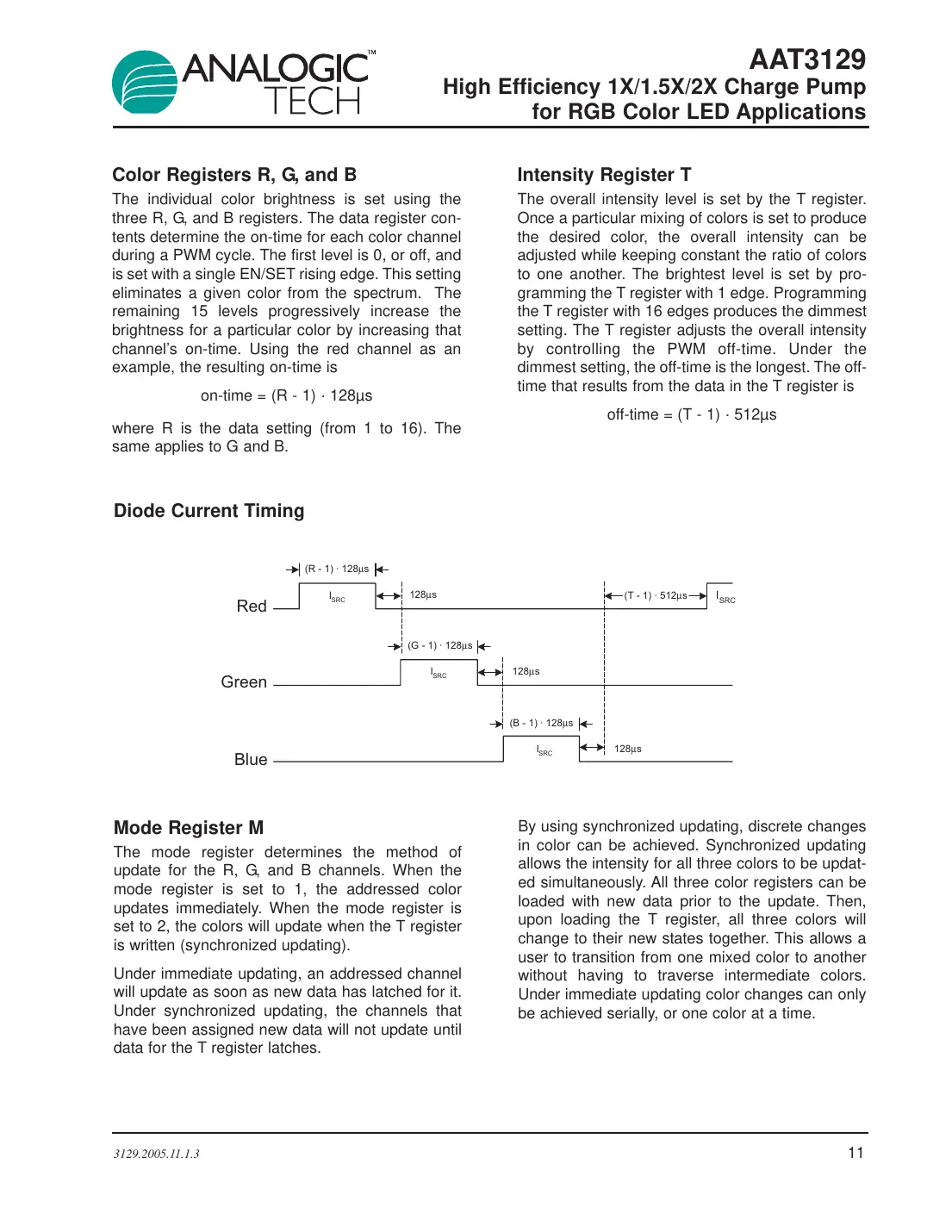 aat3129 Datasheet Page 11