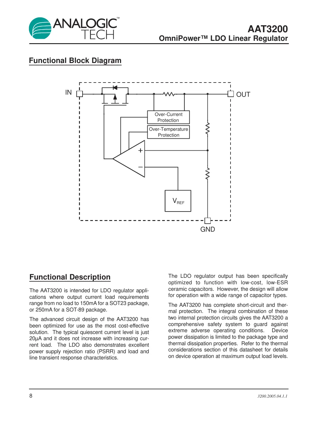 aat3200 Datasheet Page 8